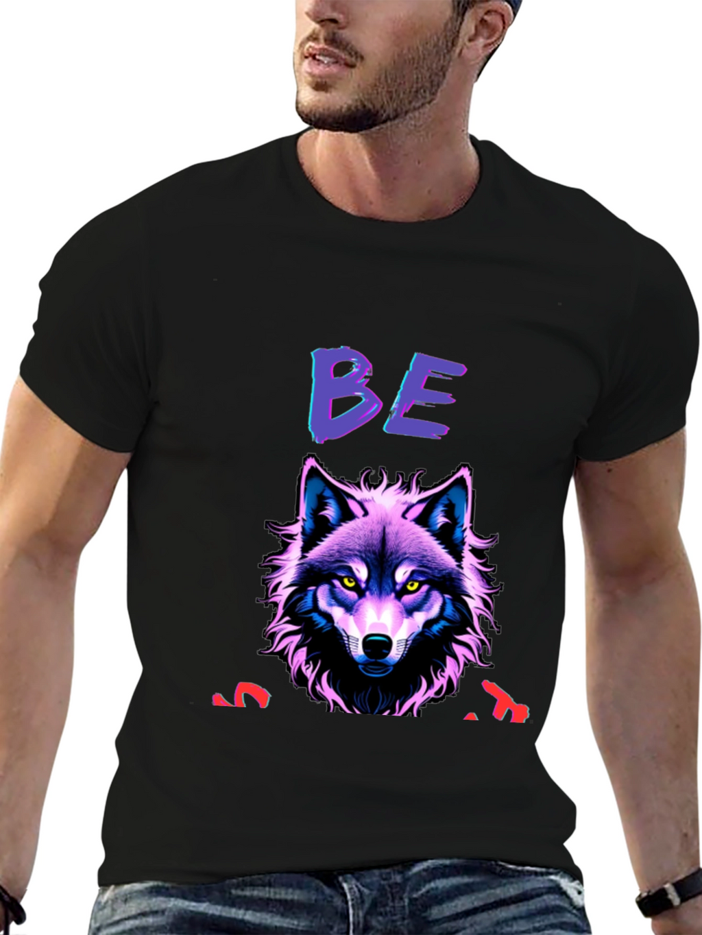 Be The Wolf T-Shirt - Bold Graphic Tee
