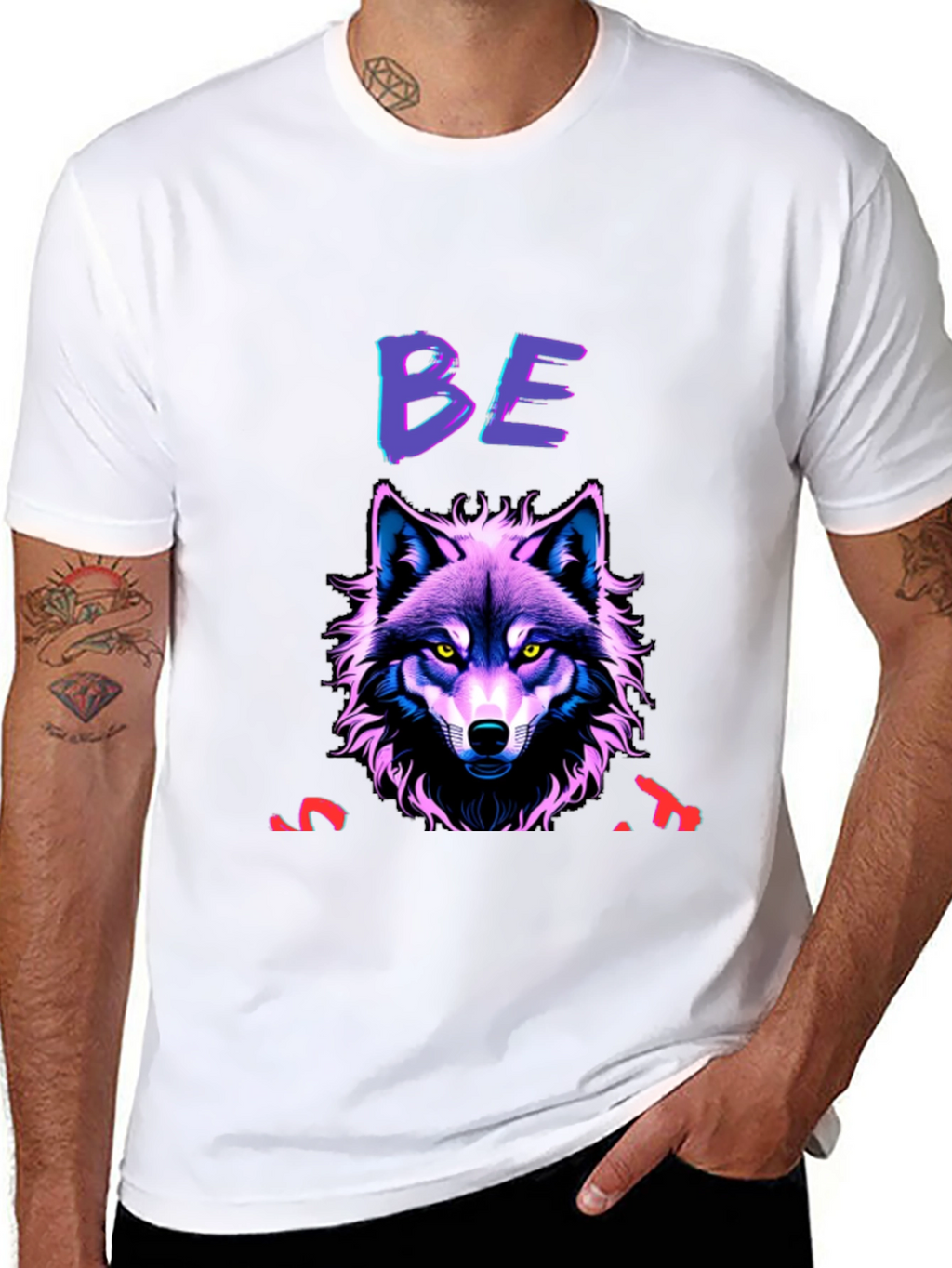 Be The Wolf T-Shirt - Bold Graphic Tee