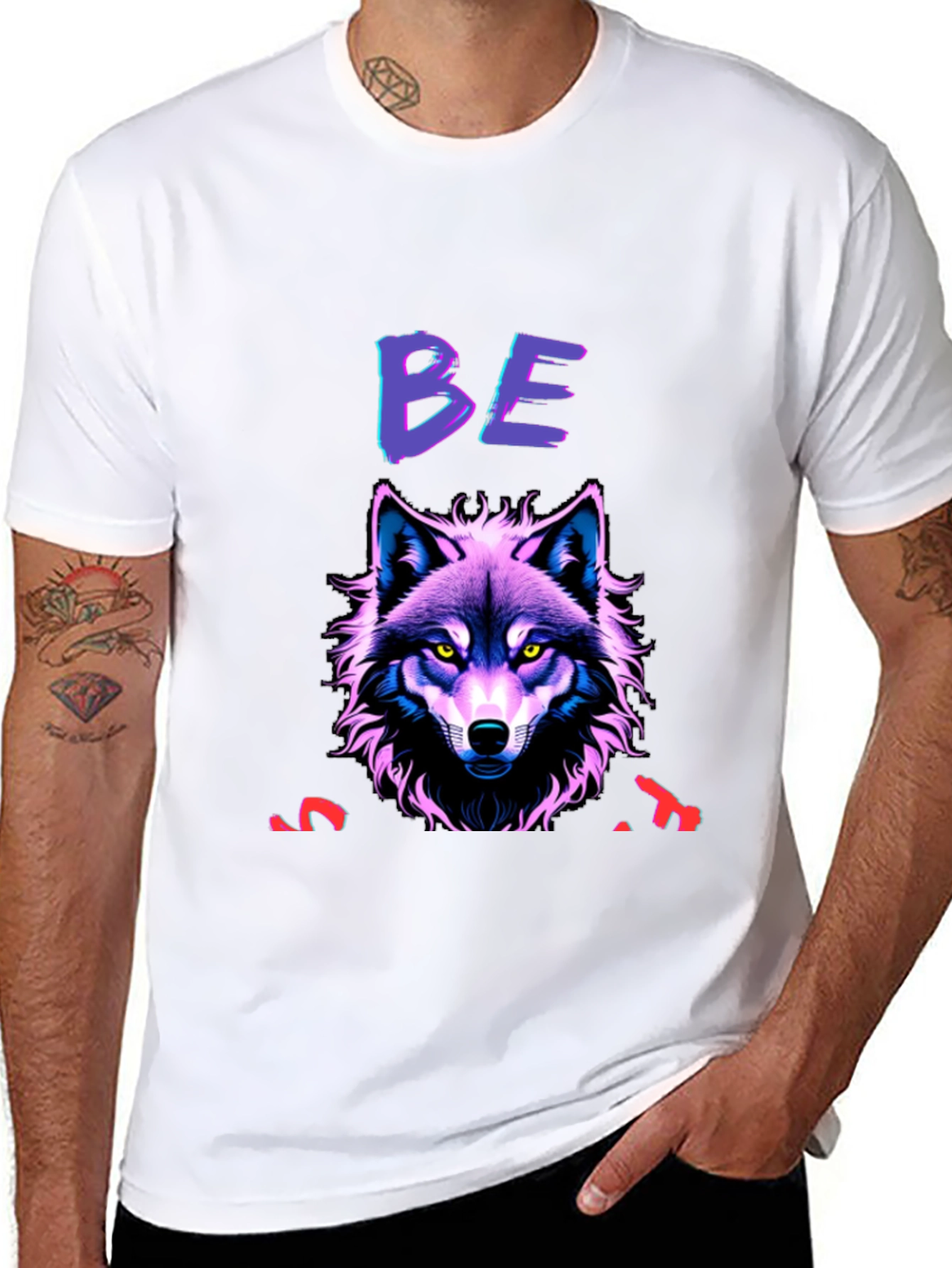 Be The Wolf T-Shirt - Bold Graphic Tee