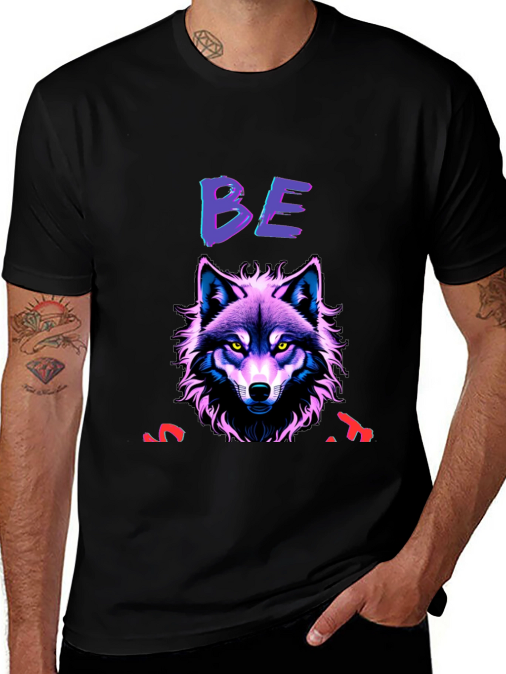 Be The Wolf T-Shirt - Bold Graphic Tee