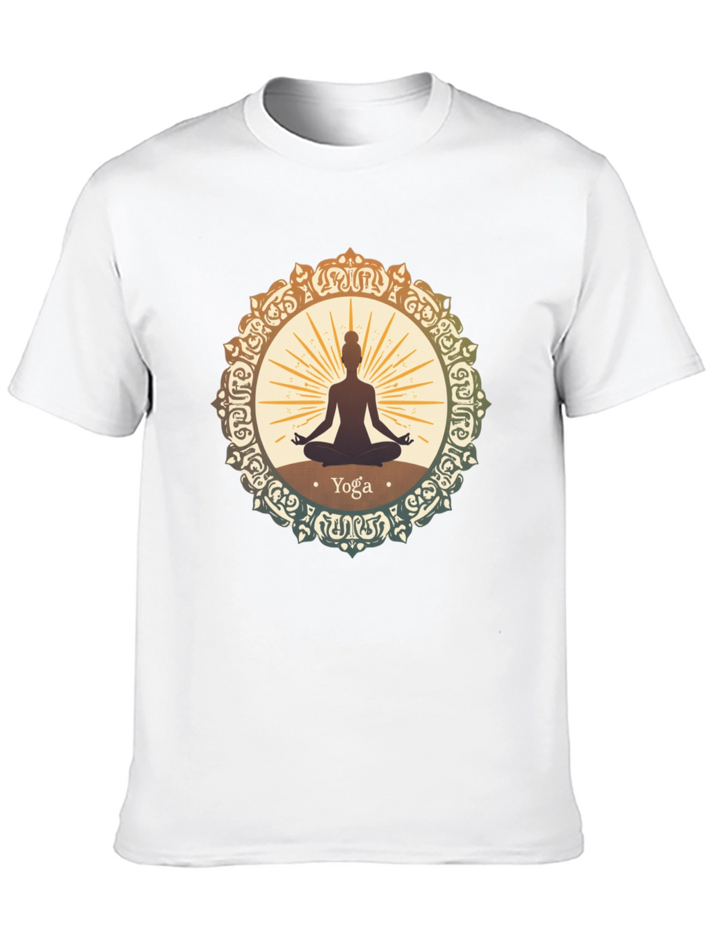 Yoga Mandala T-Shirt - Meditate in Style