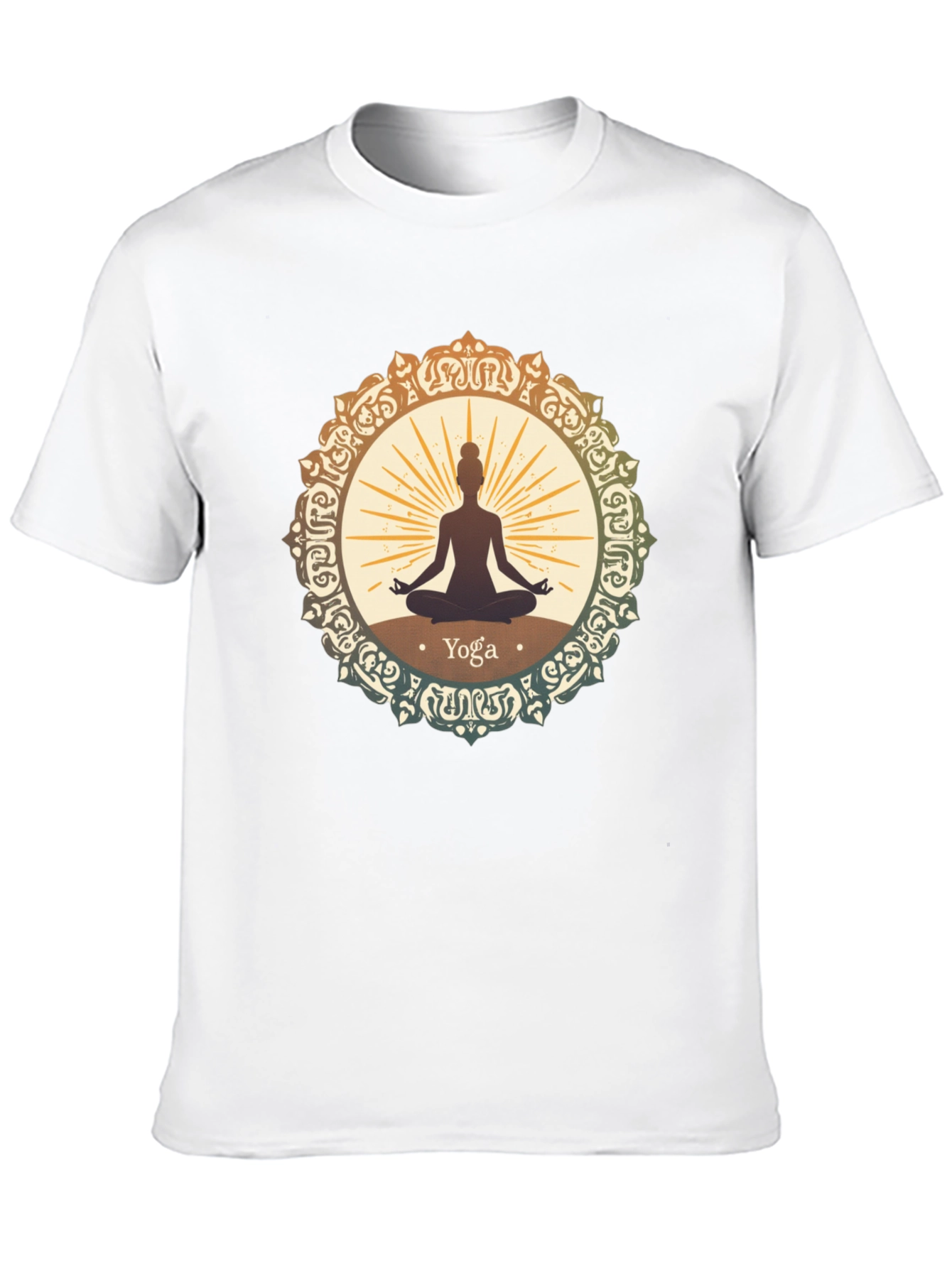 Yoga Mandala T-Shirt - Meditate in Style