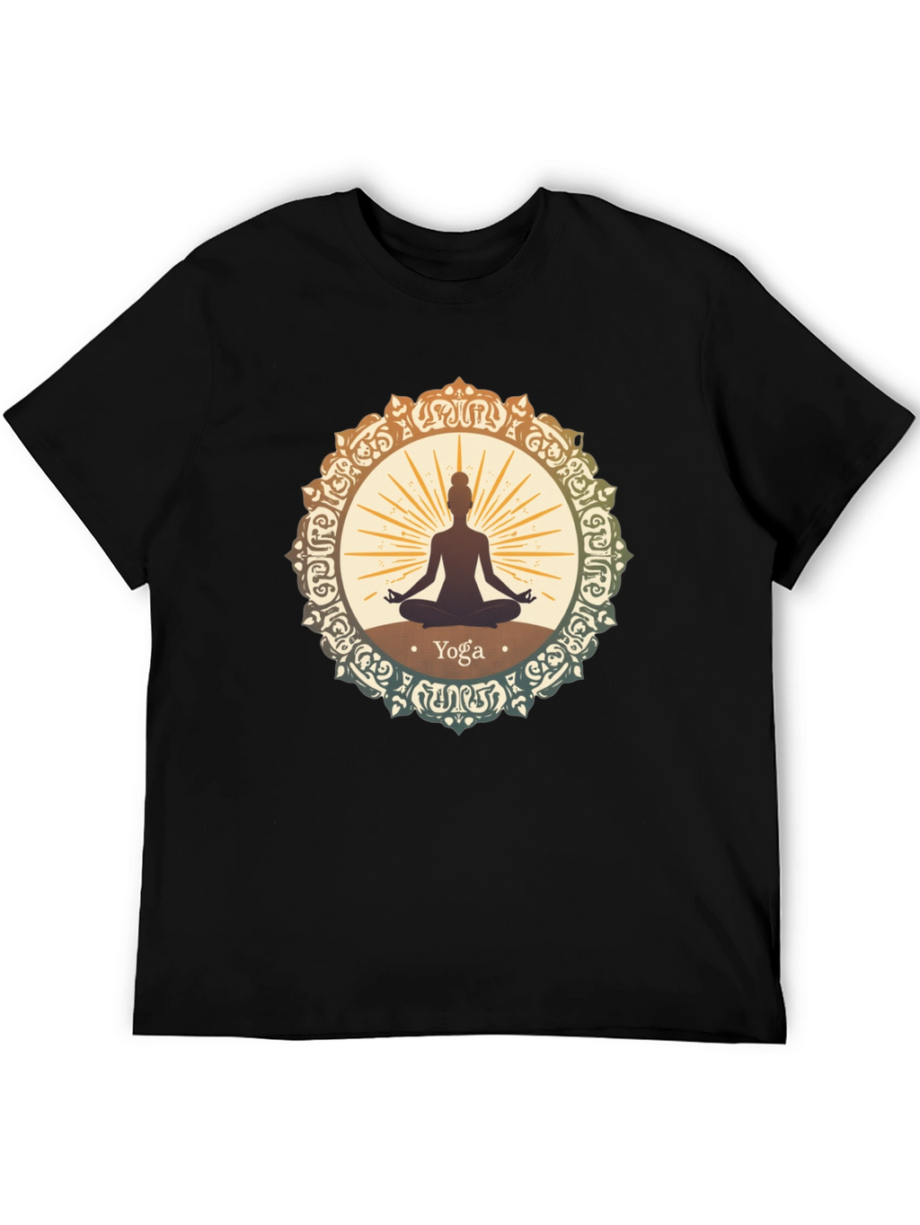 Yoga Mandala T-Shirt - Meditate in Style