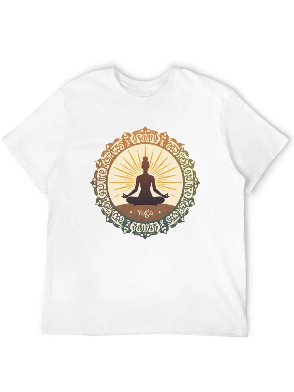 Yoga Mandala T-Shirt - Meditate in Style