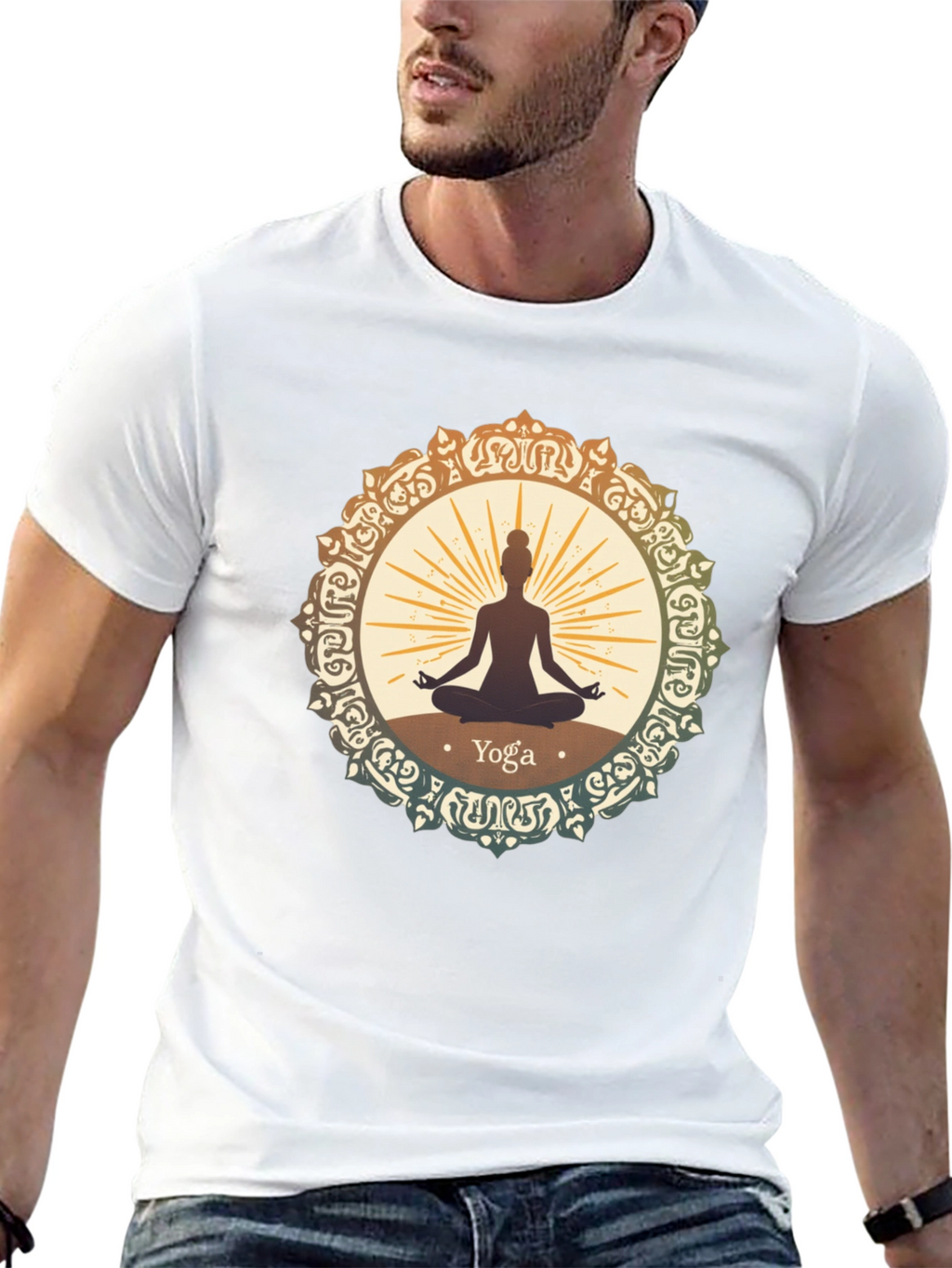 Yoga Mandala T-Shirt - Meditate in Style