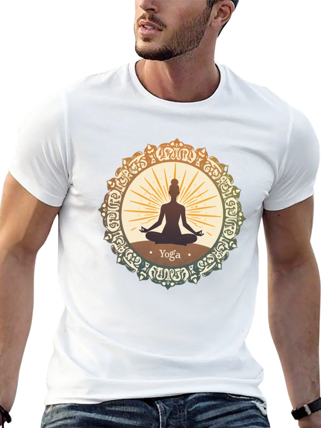 Yoga Mandala T-Shirt - Meditate in Style