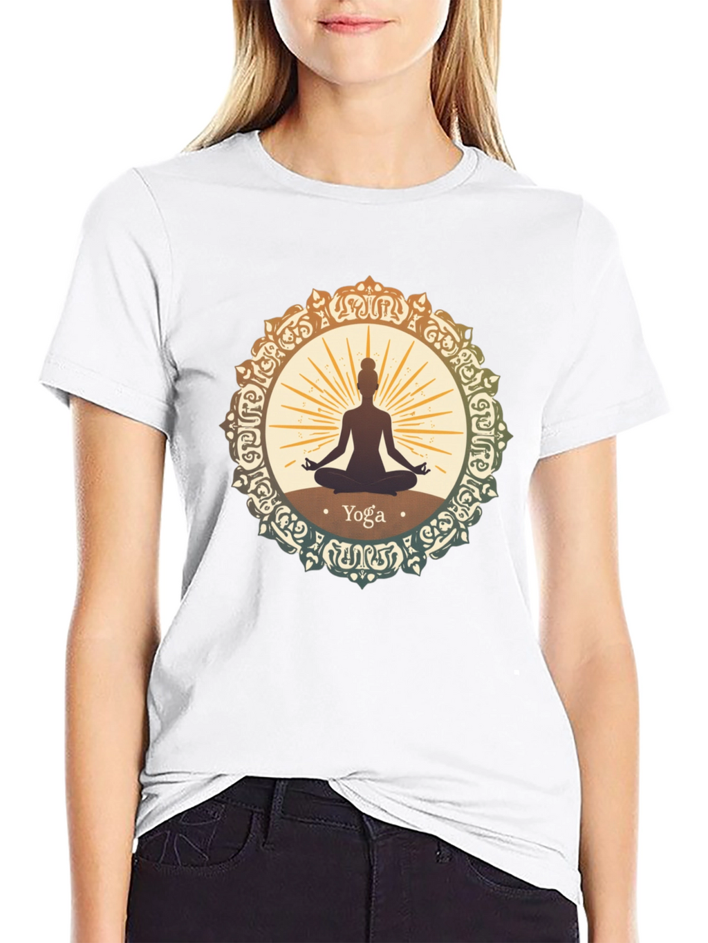 Yoga Mandala T-Shirt - Meditate in Style