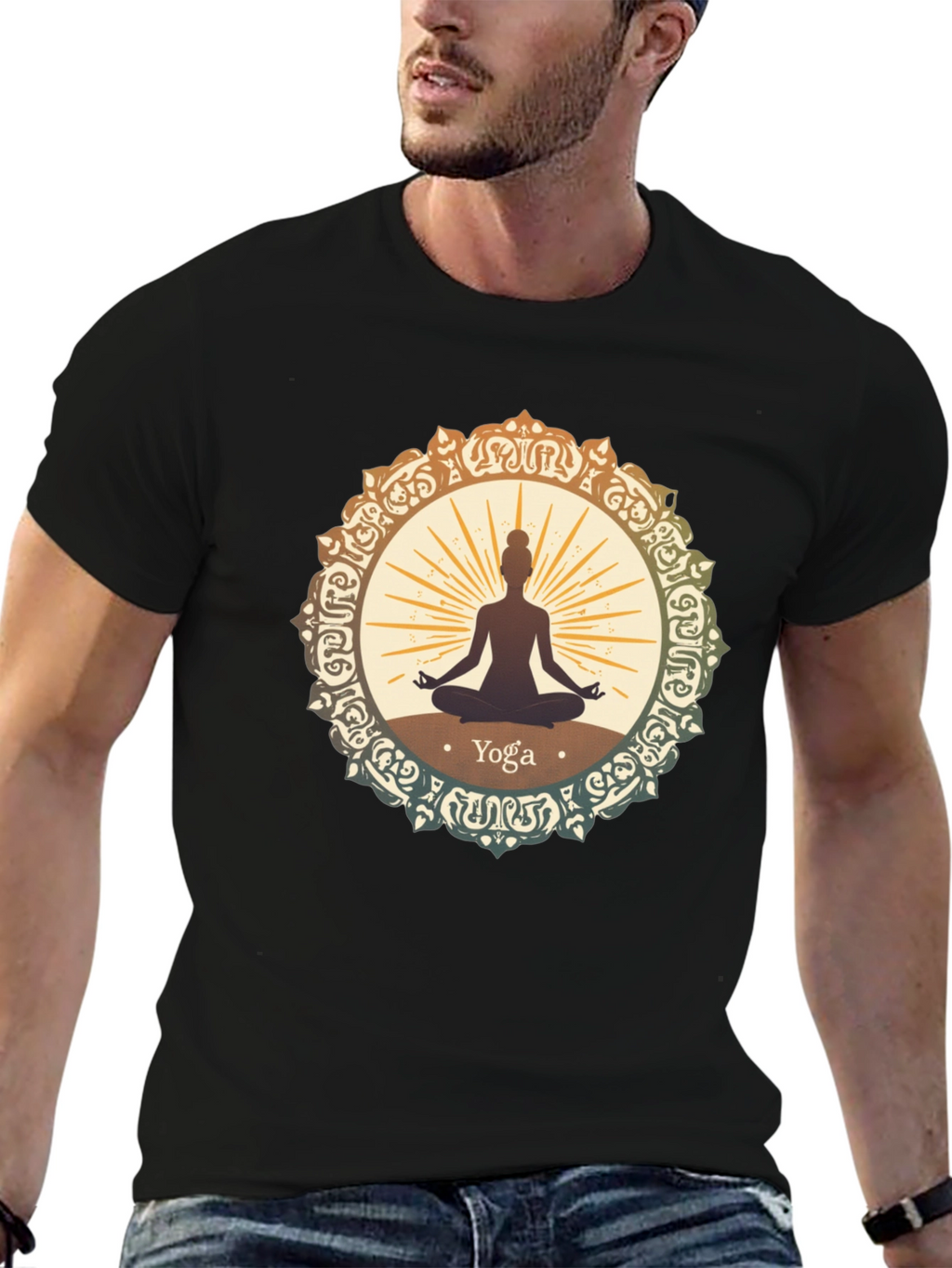 Yoga Mandala T-Shirt - Meditate in Style