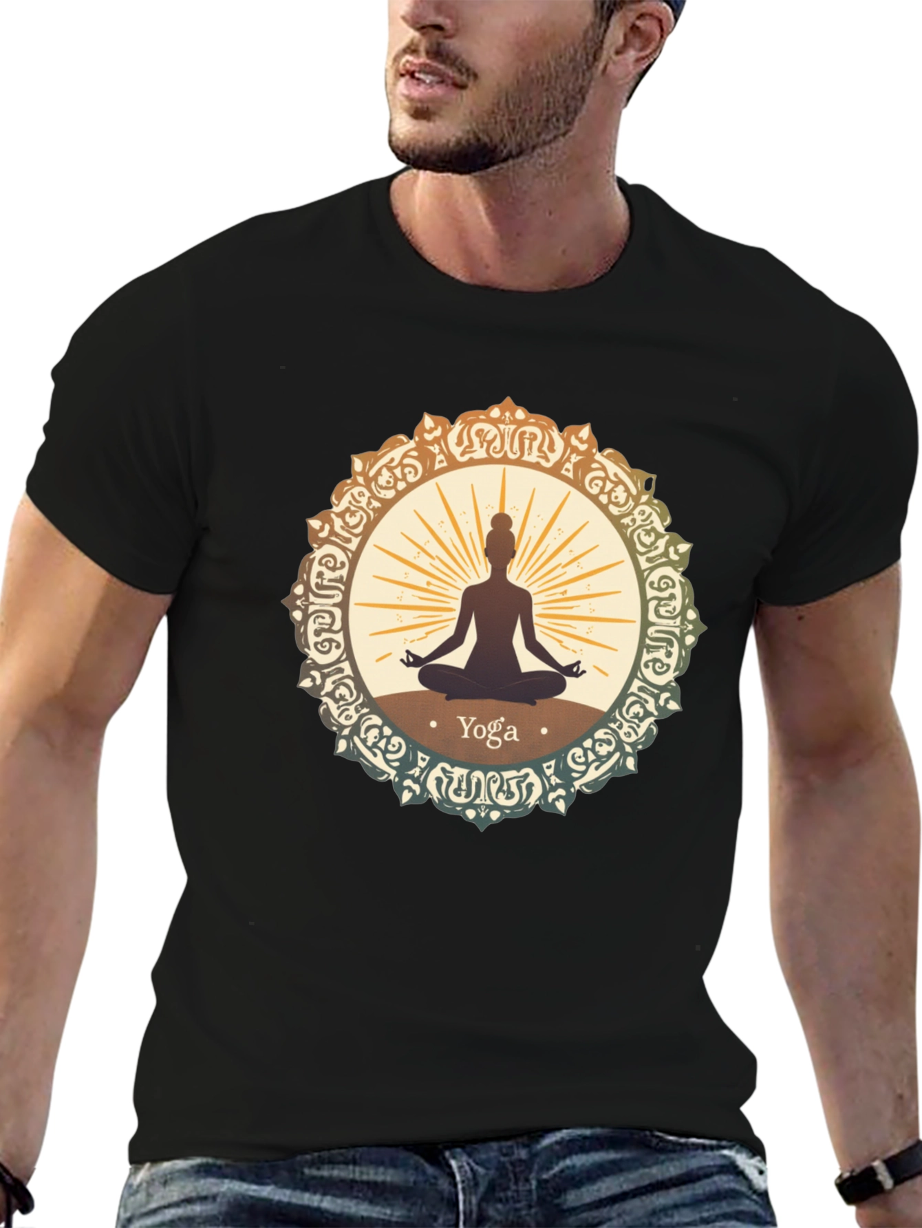 Yoga Mandala T-Shirt - Meditate in Style