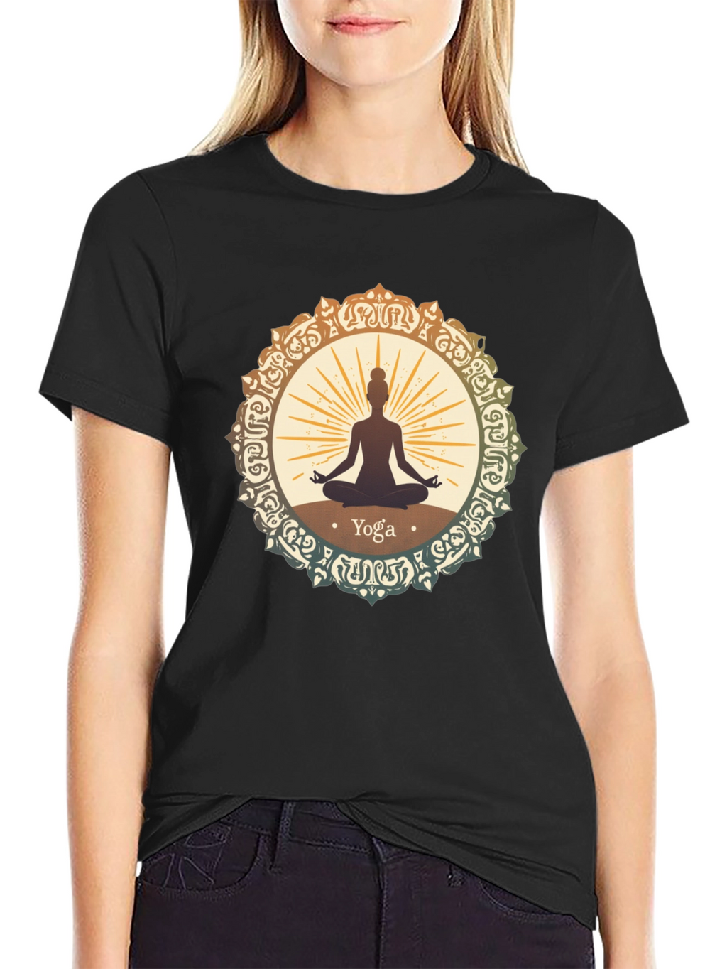 Yoga Mandala T-Shirt - Meditate in Style