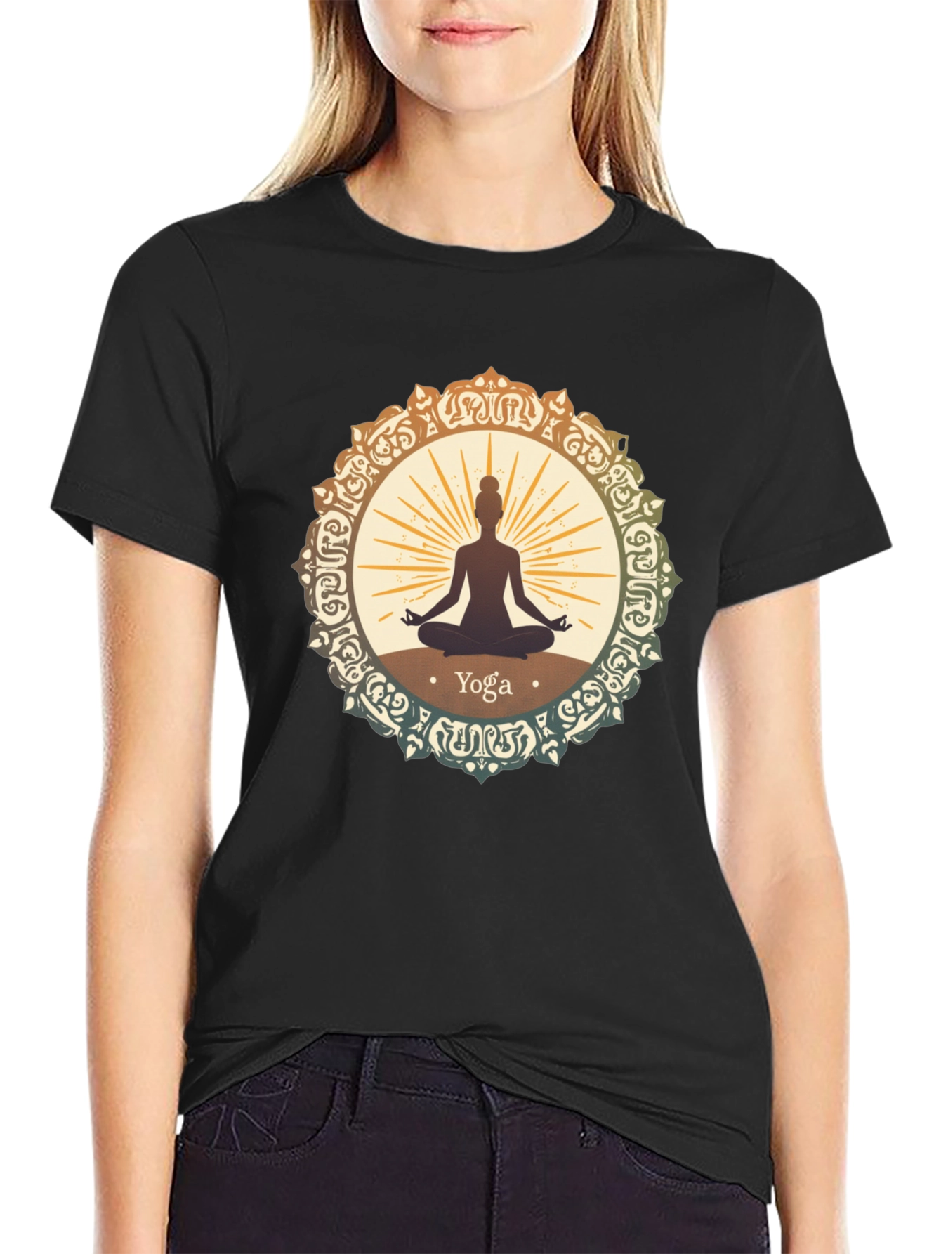 Yoga Mandala T-Shirt - Meditate in Style