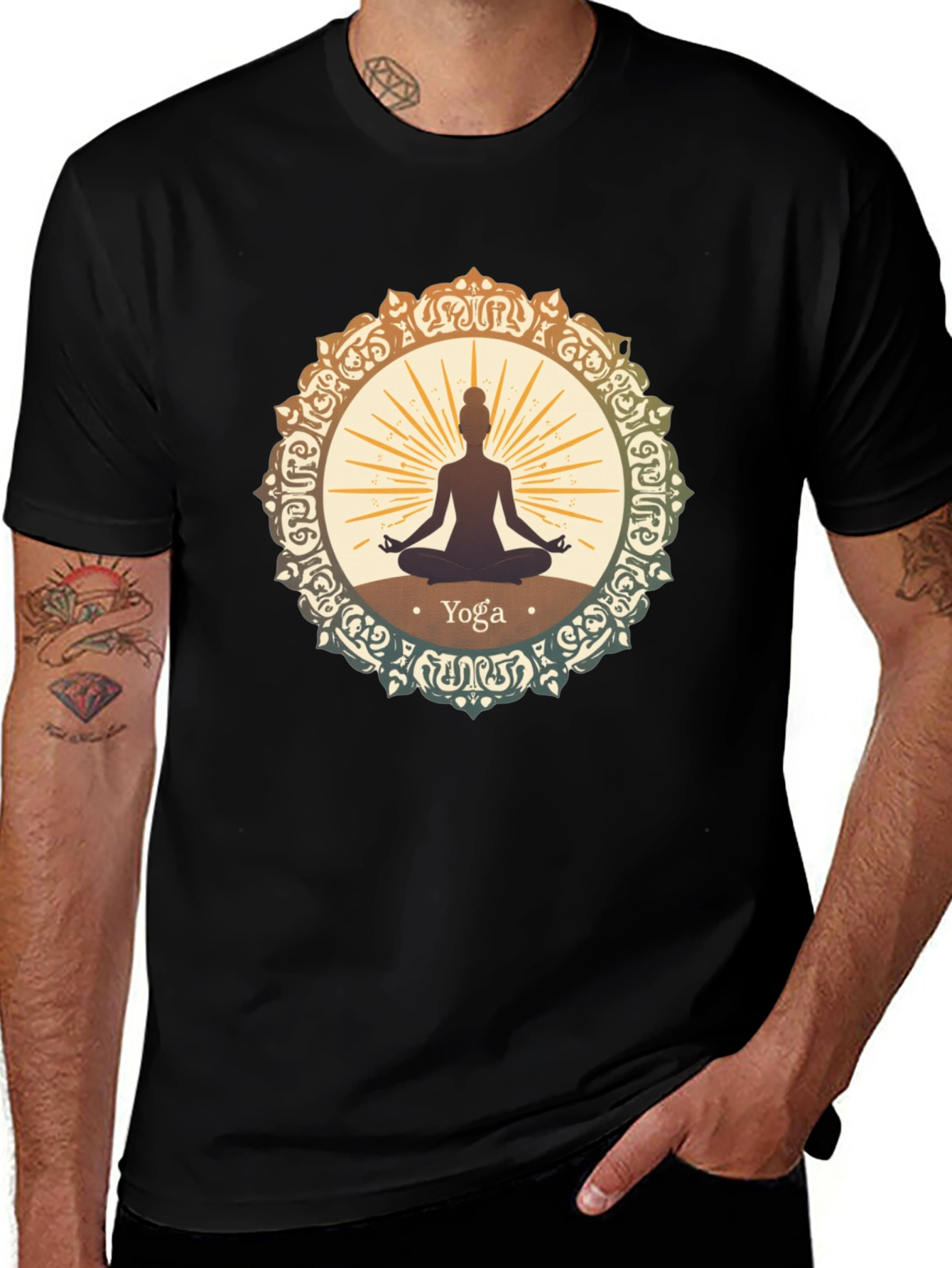 Yoga Mandala T-Shirt - Meditate in Style