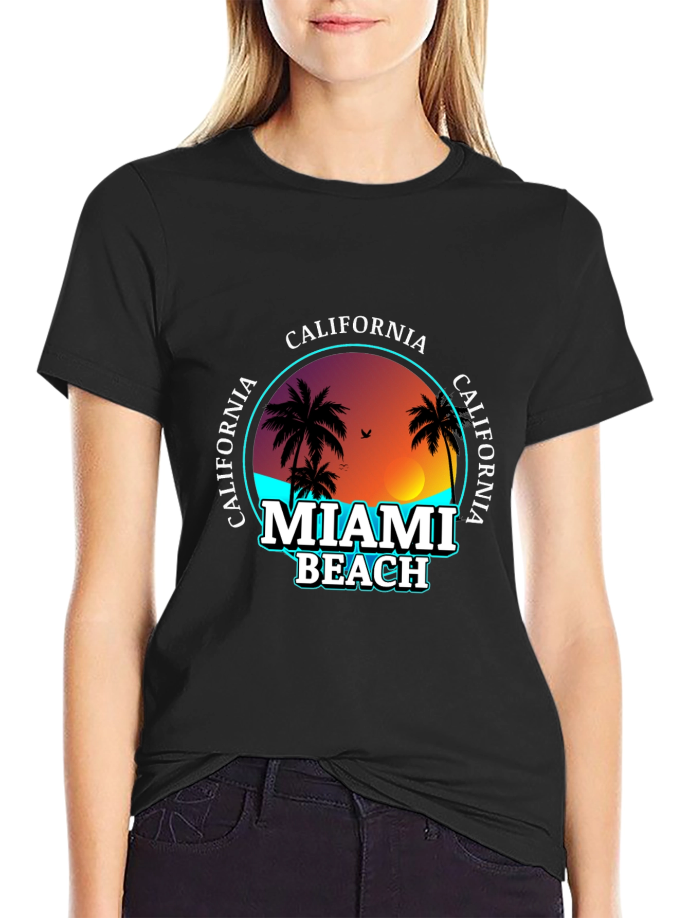 Miami Beach California T-Shirt