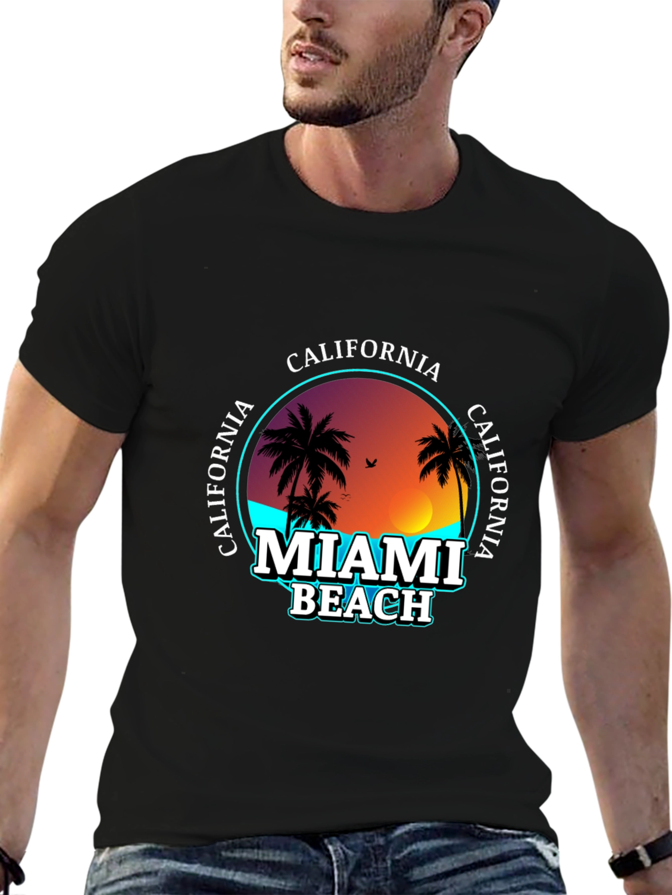 Miami Beach California T-Shirt