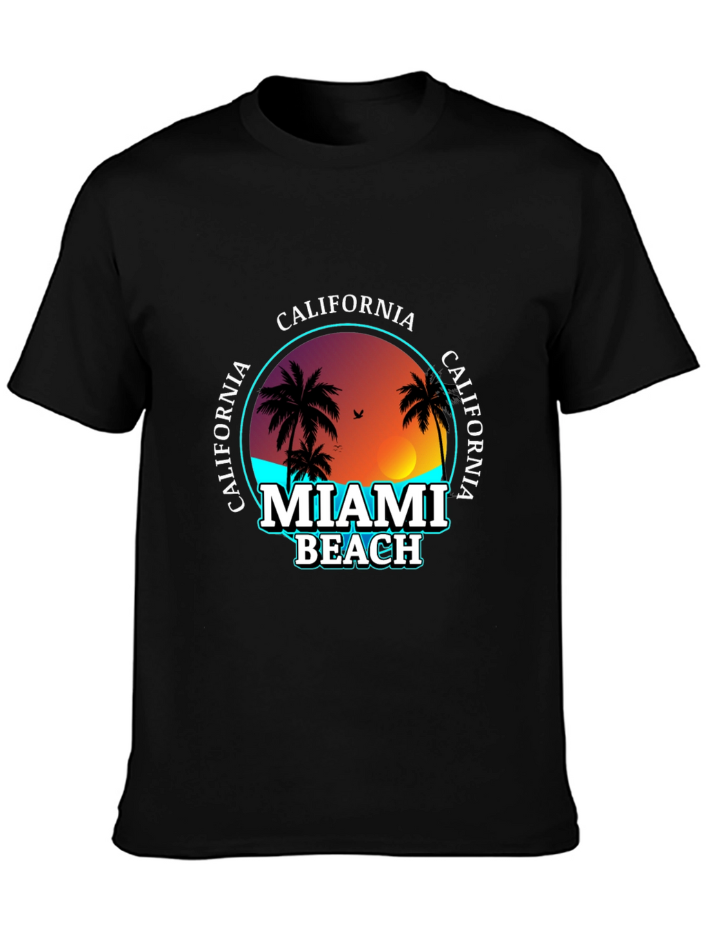 Miami Beach California T-Shirt