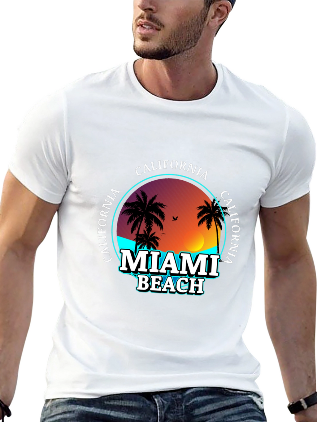 Miami Beach California T-Shirt