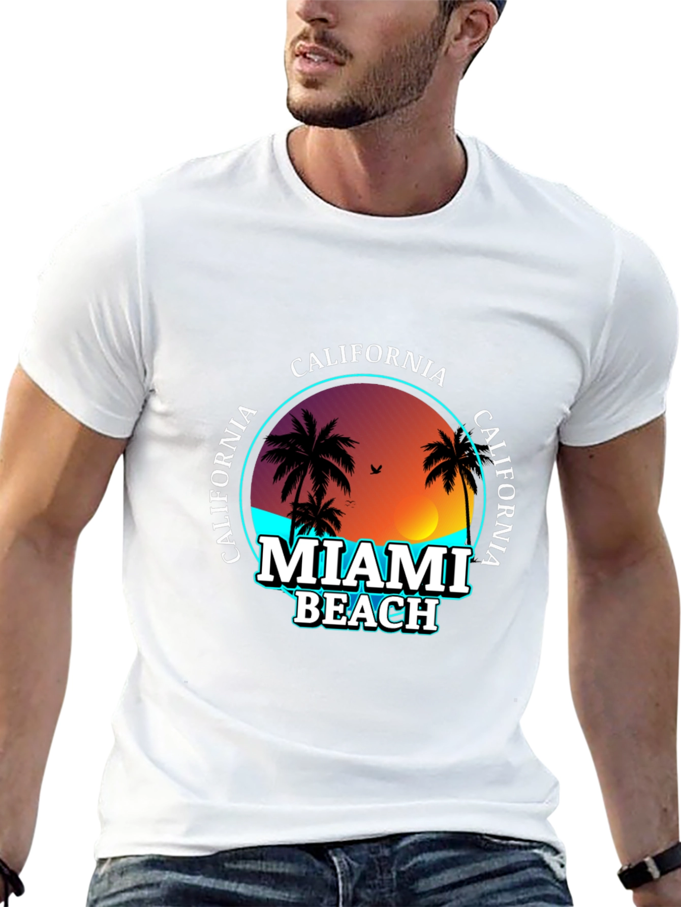 Miami Beach California T-Shirt