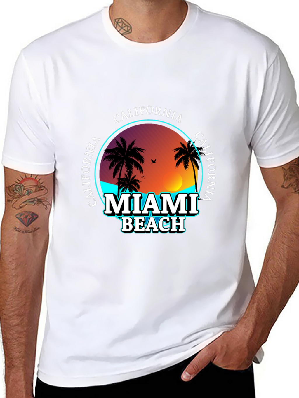 Miami Beach California T-Shirt