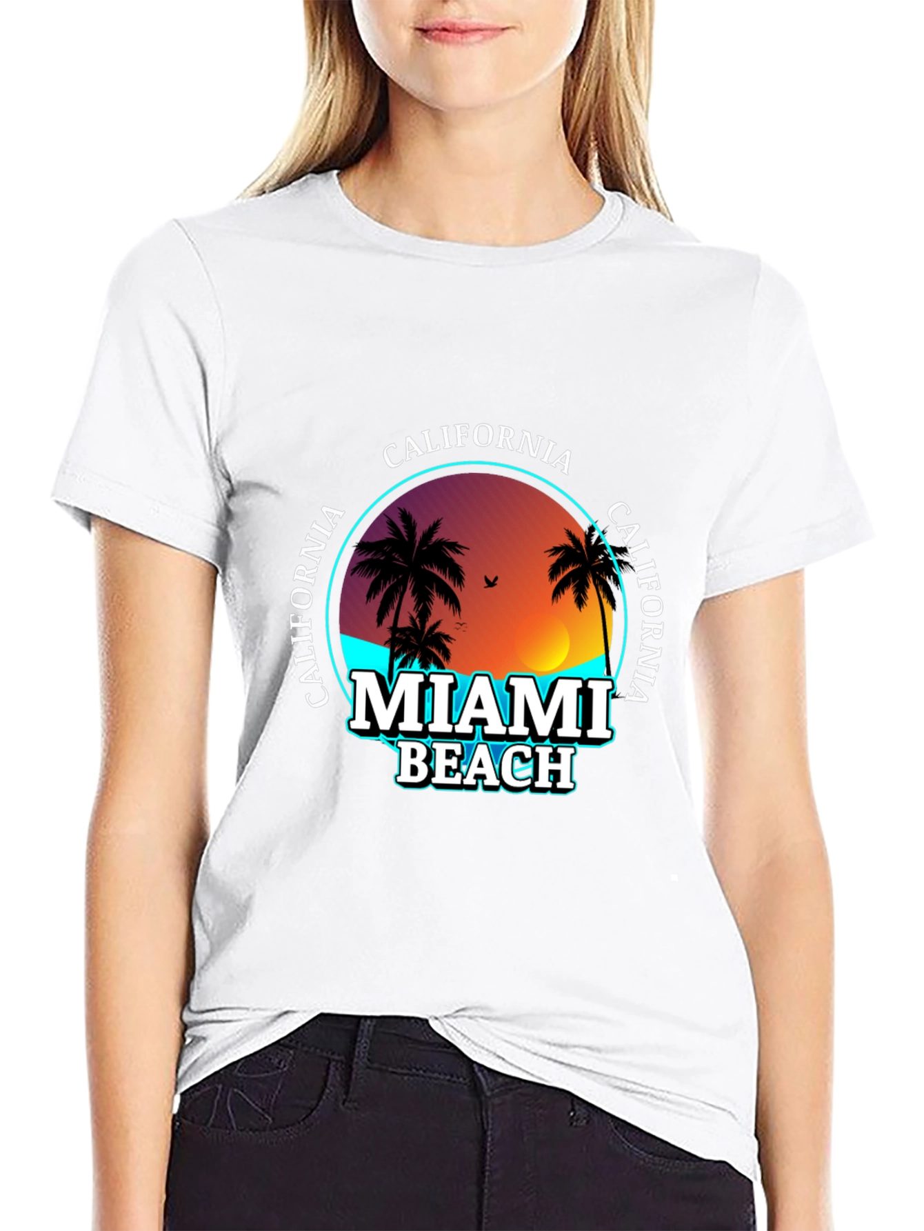 Miami Beach California T-Shirt