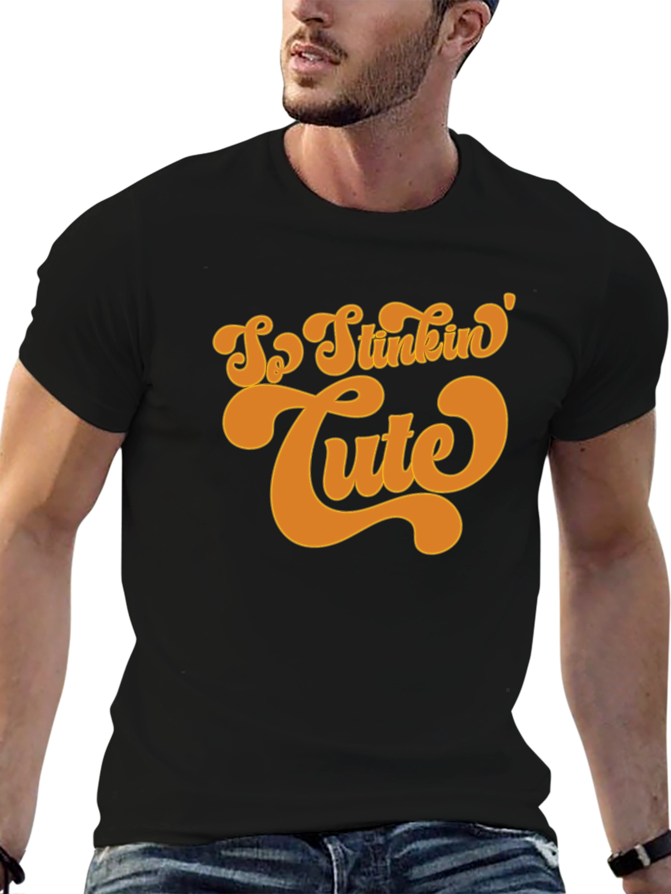 So Stinkin Cute Retro Graphic Tee