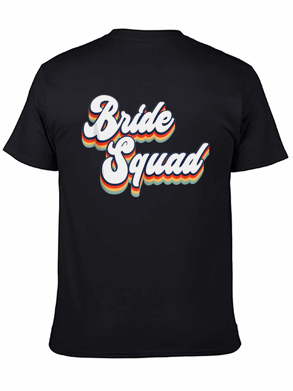 Bride Squad Retro Graphic Tee - Wedding Party Shirt