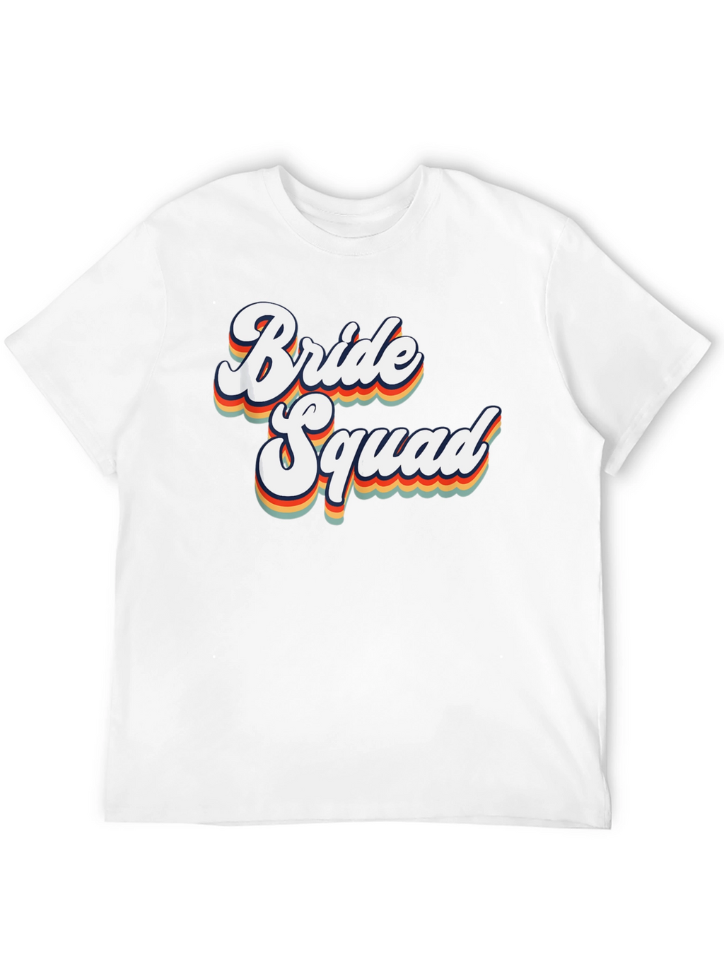 Bride Squad Retro Graphic Tee - Wedding Party Shirt