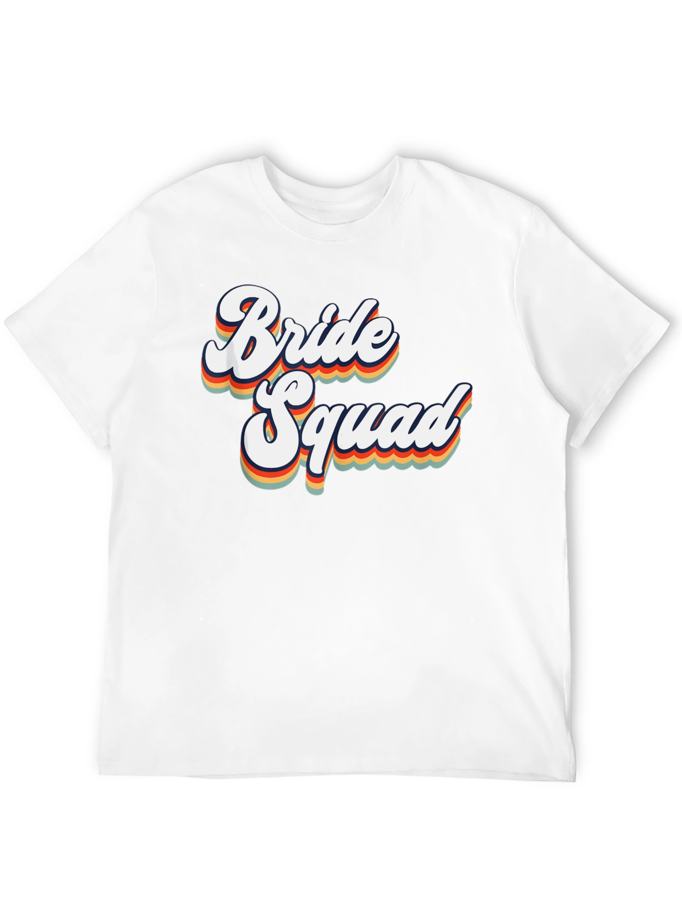 Bride Squad Retro Graphic Tee - Wedding Party Shirt