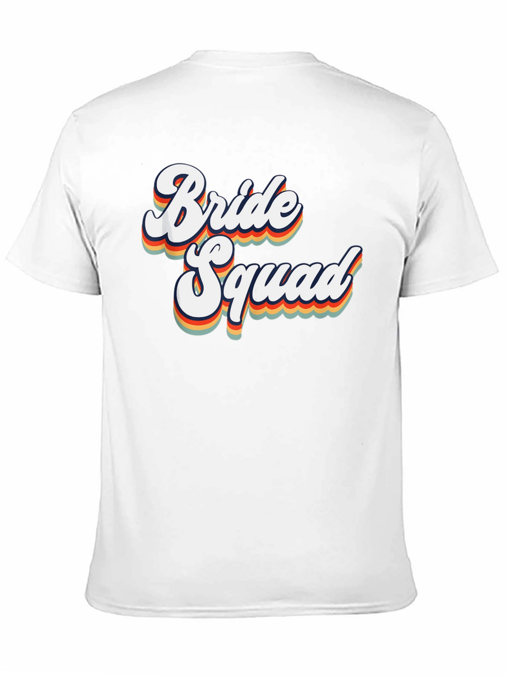 Bride Squad Retro Graphic Tee - Wedding Party Shirt