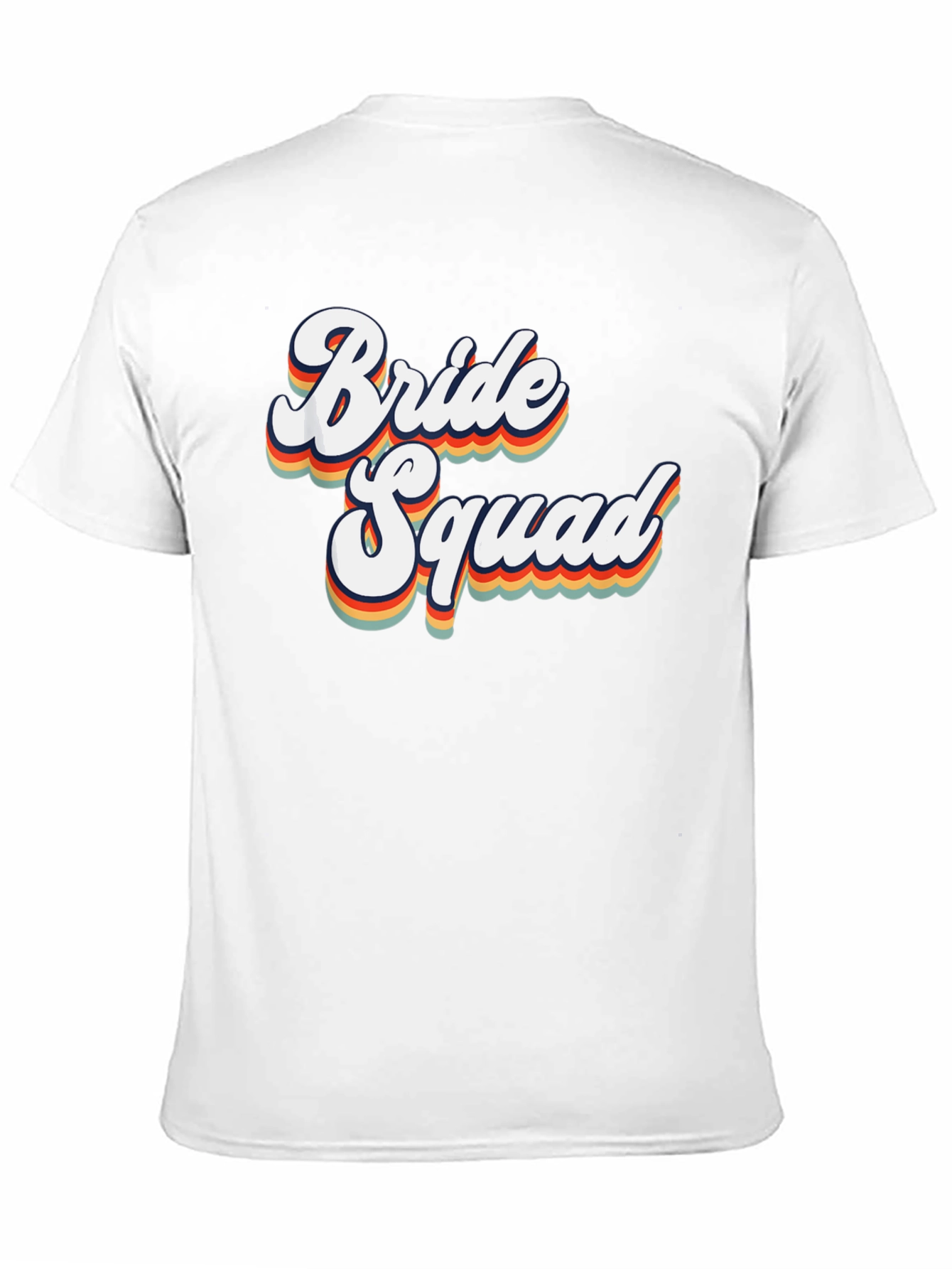 Bride Squad Retro Graphic Tee - Wedding Party Shirt