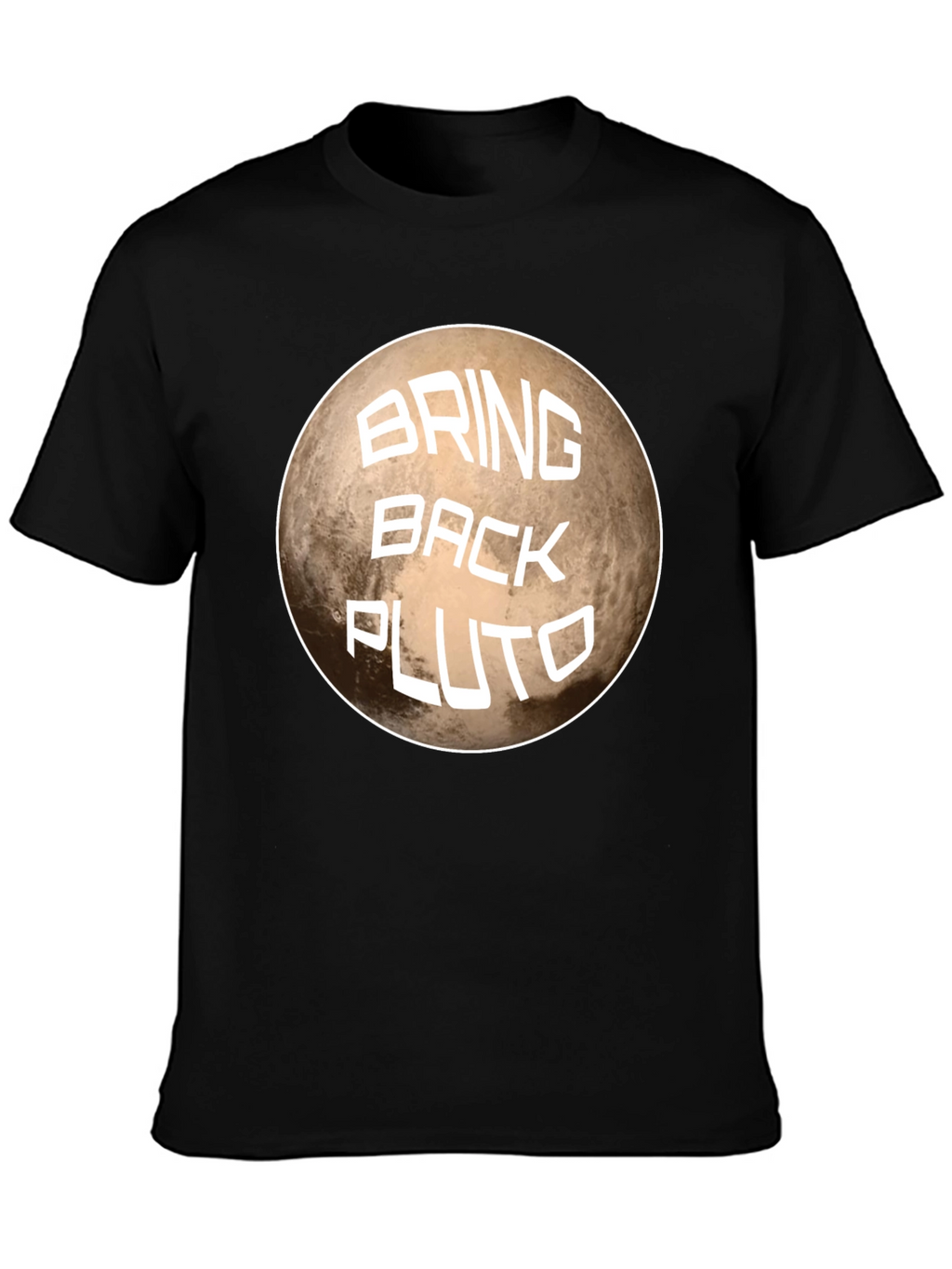 Bring Back Pluto Graphic T-Shirt - Space Fan Tee