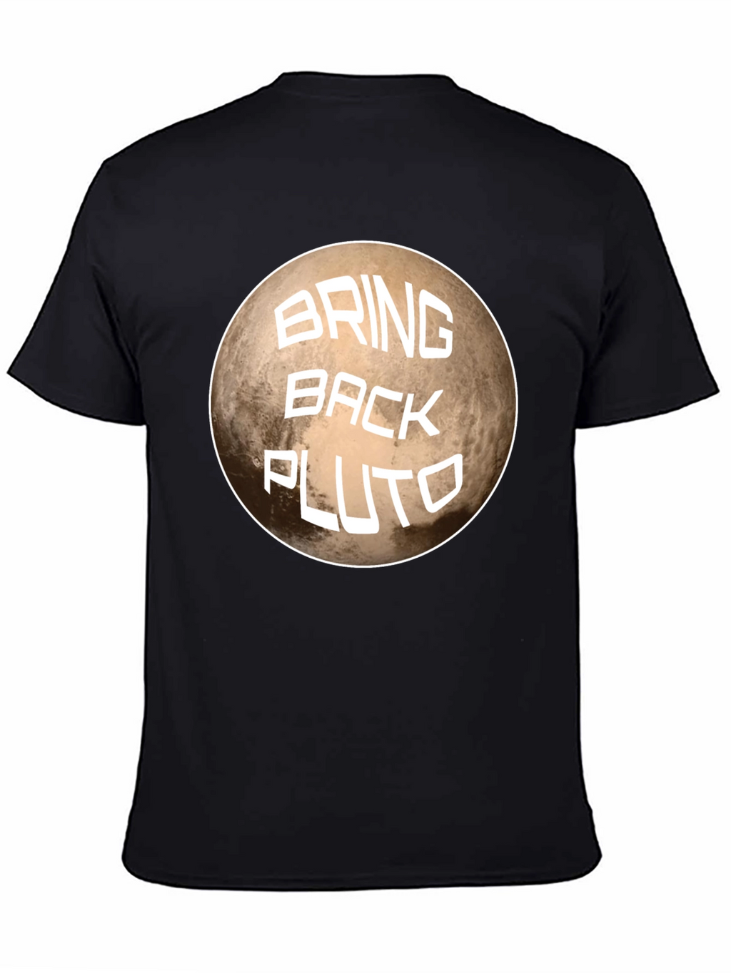 Bring Back Pluto Graphic T-Shirt - Space Fan Tee