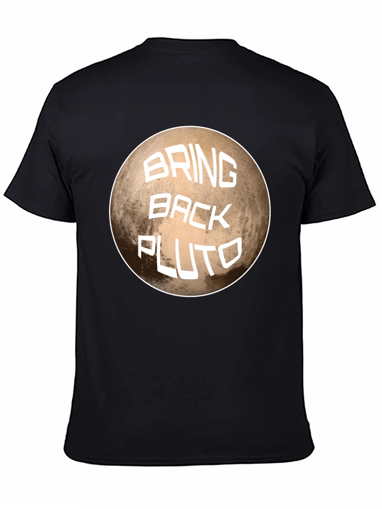 Bring Back Pluto Graphic T-Shirt - Space Fan Tee