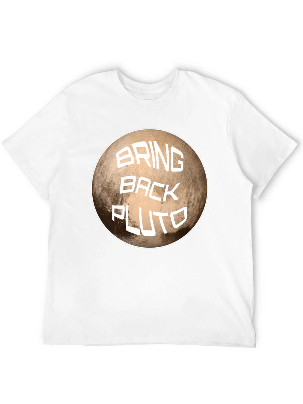 Bring Back Pluto Graphic T-Shirt - Space Fan Tee