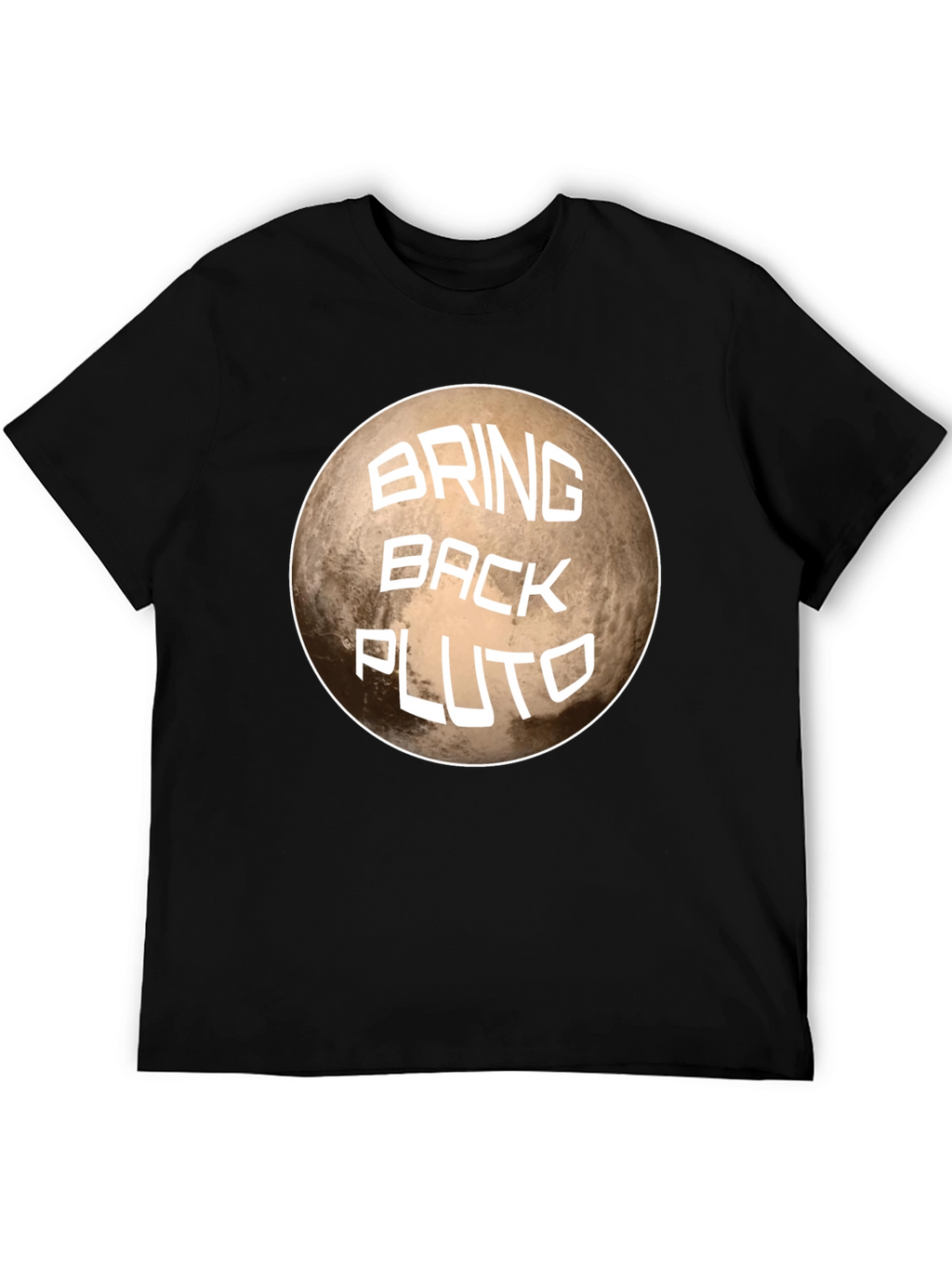 Bring Back Pluto Graphic T-Shirt - Space Fan Tee