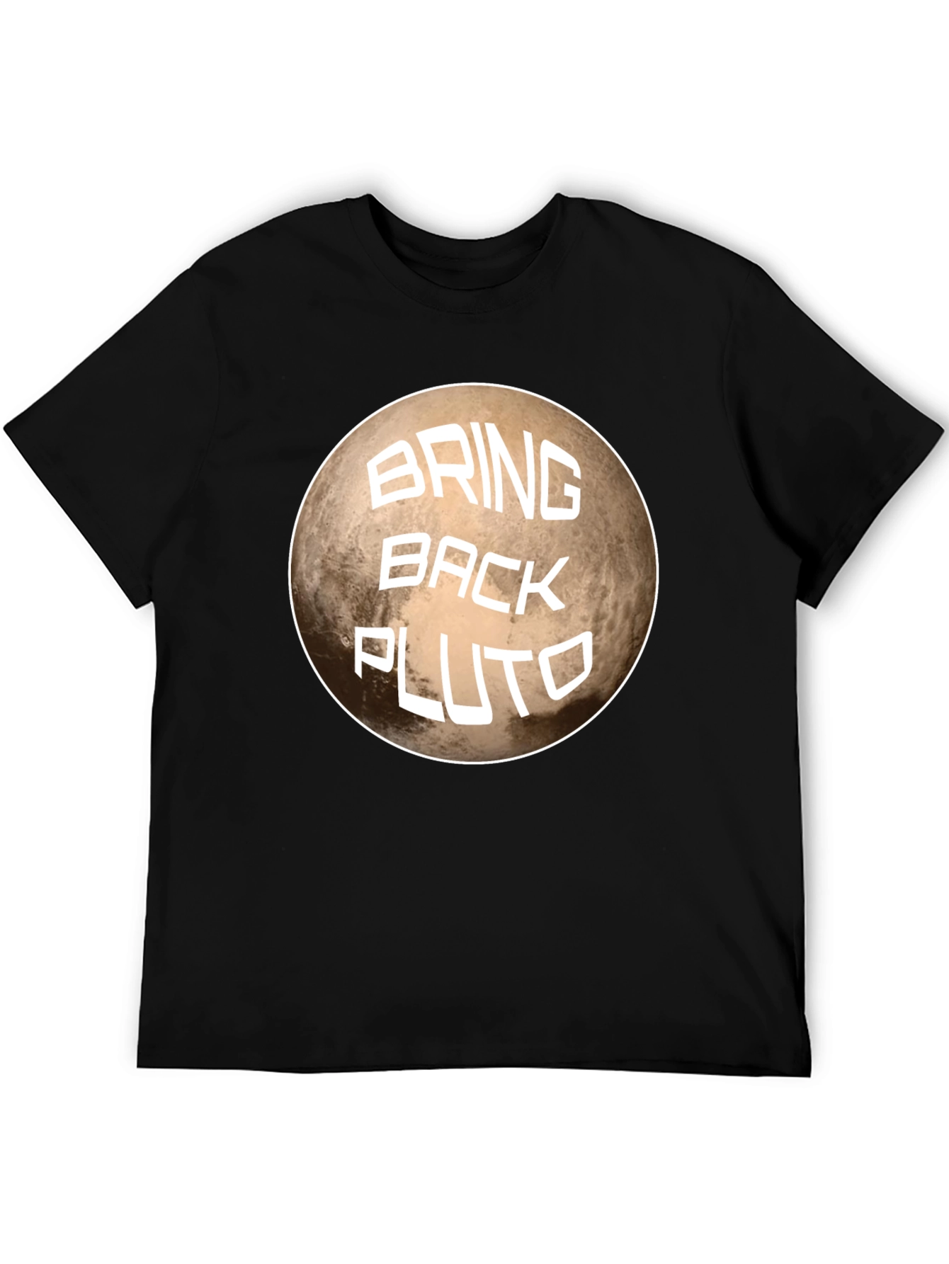 Bring Back Pluto Graphic T-Shirt - Space Fan Tee