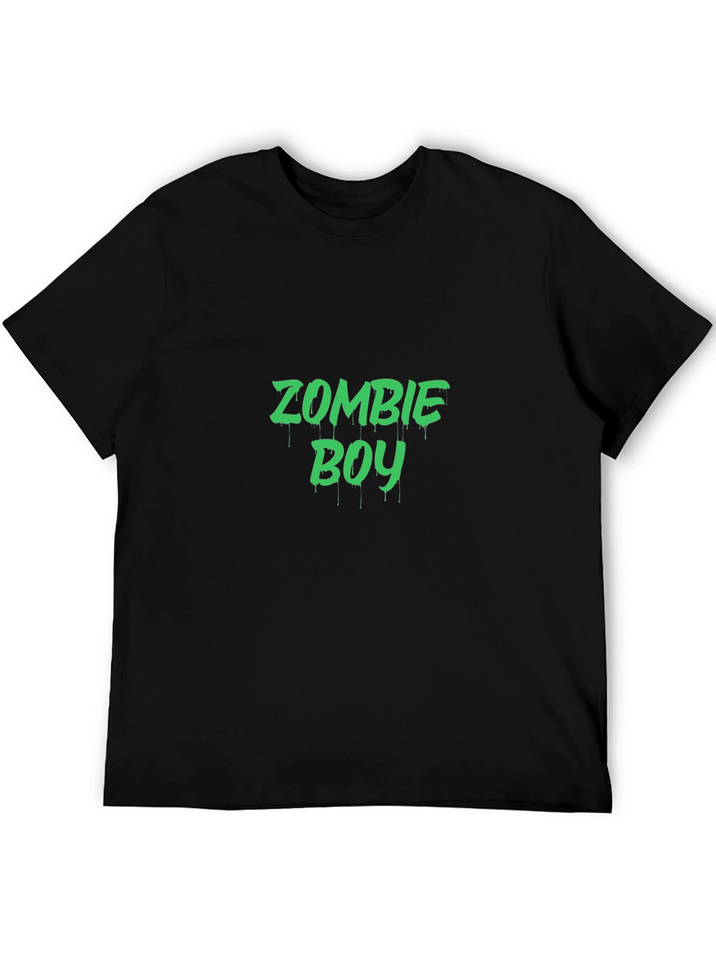 Zombie Boy Graphic T-Shirt - Black