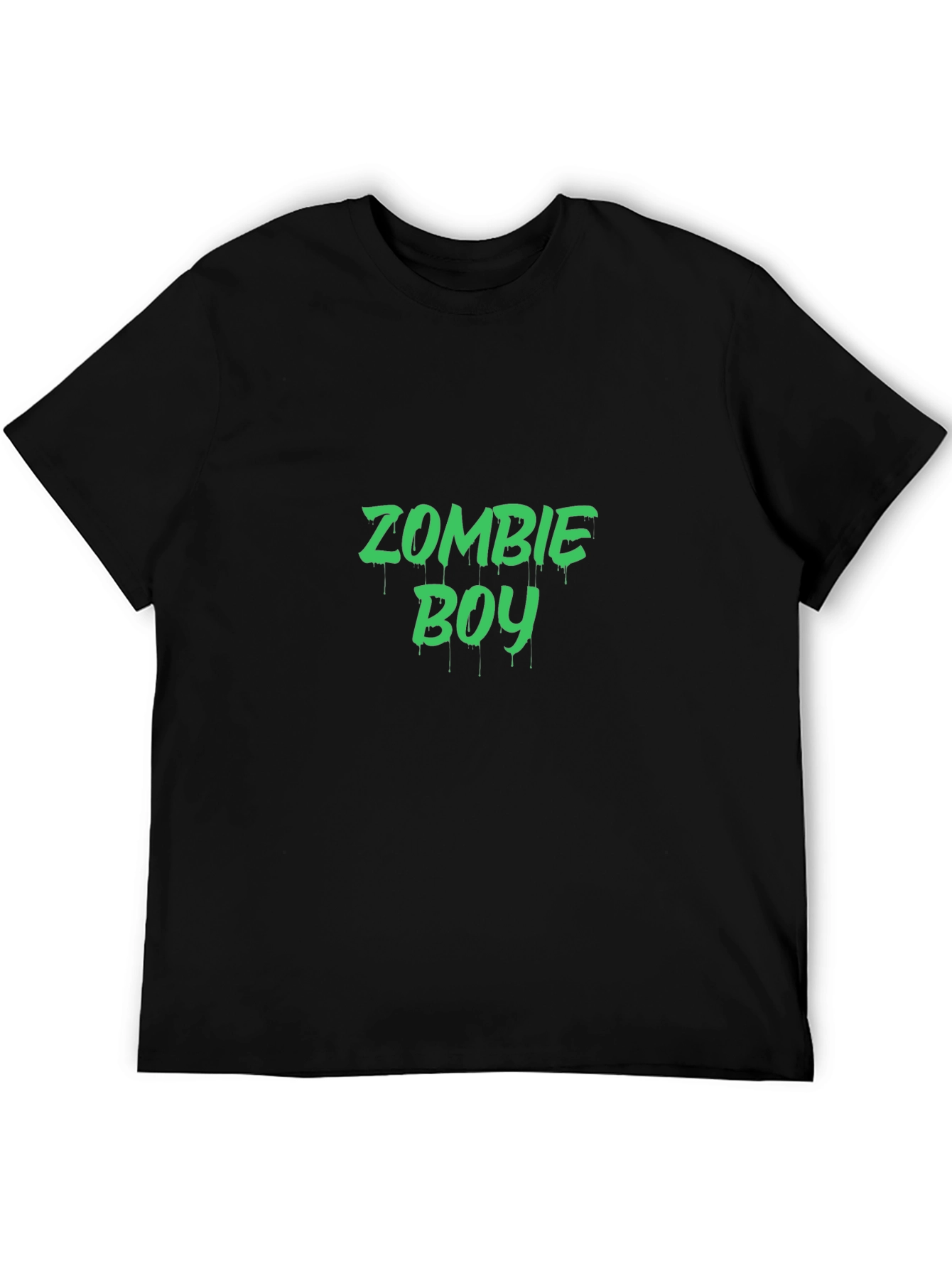 Zombie Boy Graphic T-Shirt - Black
