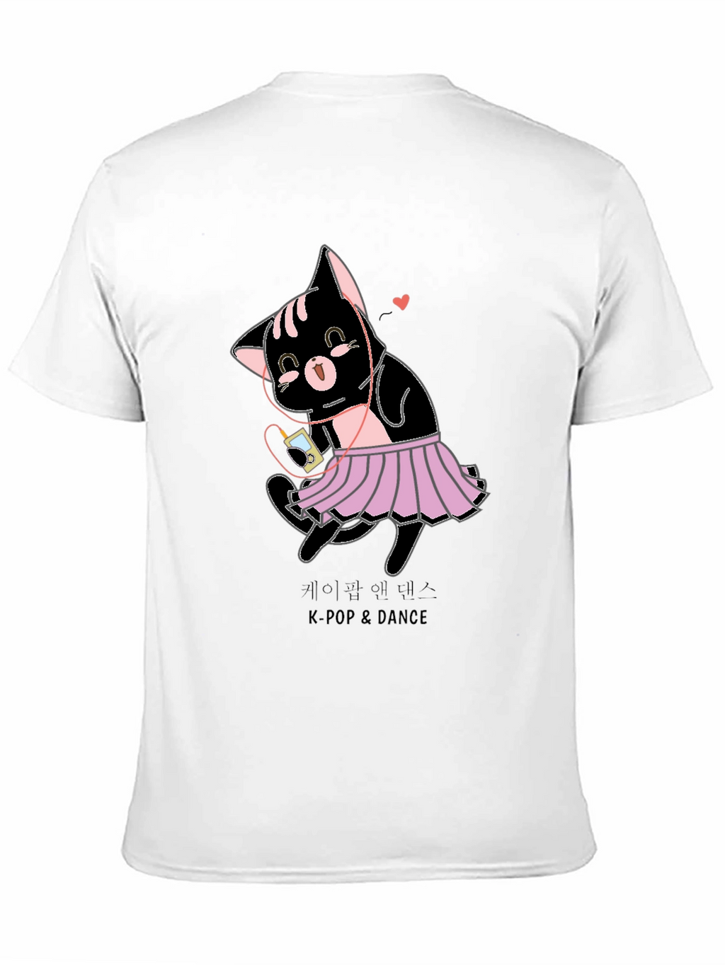 K-Pop Dancing Cat Graphic Tee