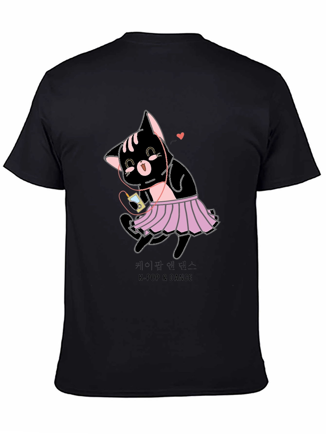 K-Pop Dancing Cat Graphic Tee