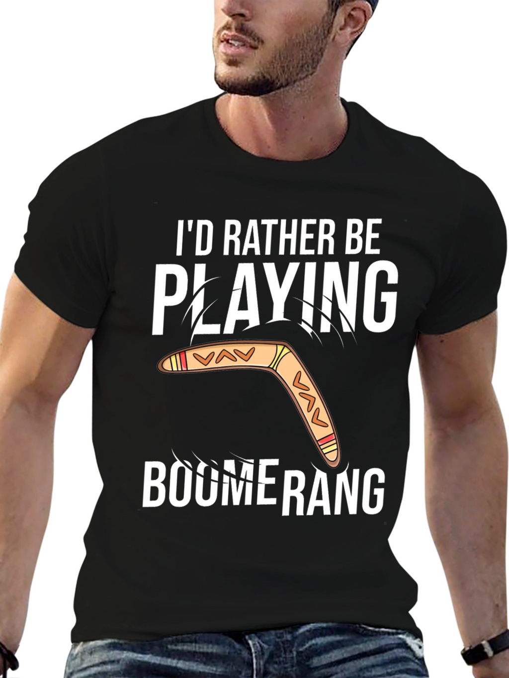Boomerang Player Graphic T-Shirt