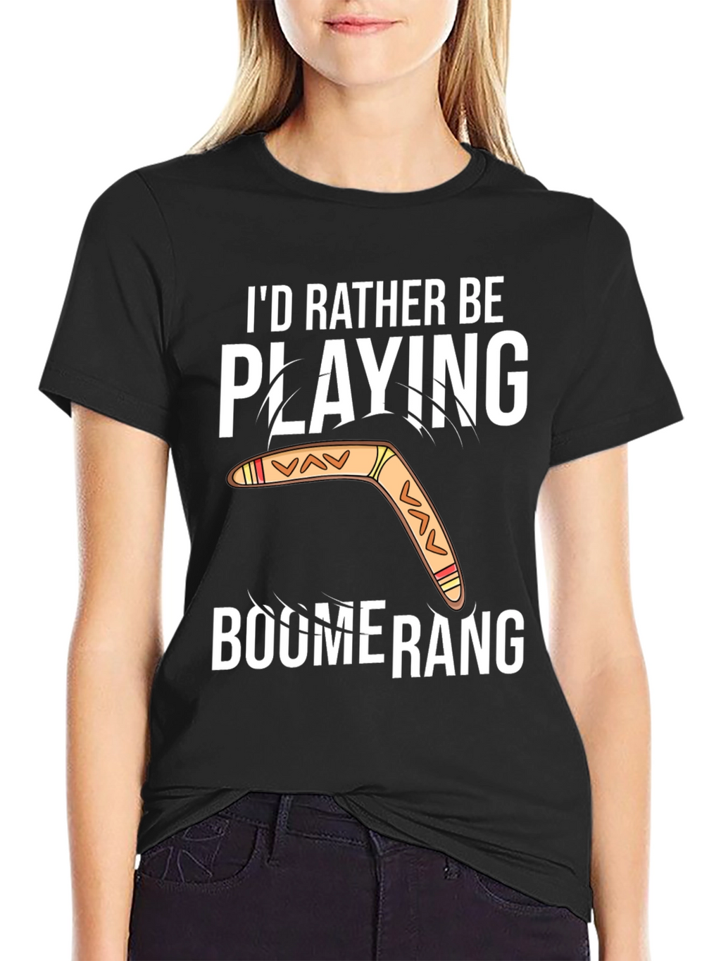 Boomerang Player Graphic T-Shirt