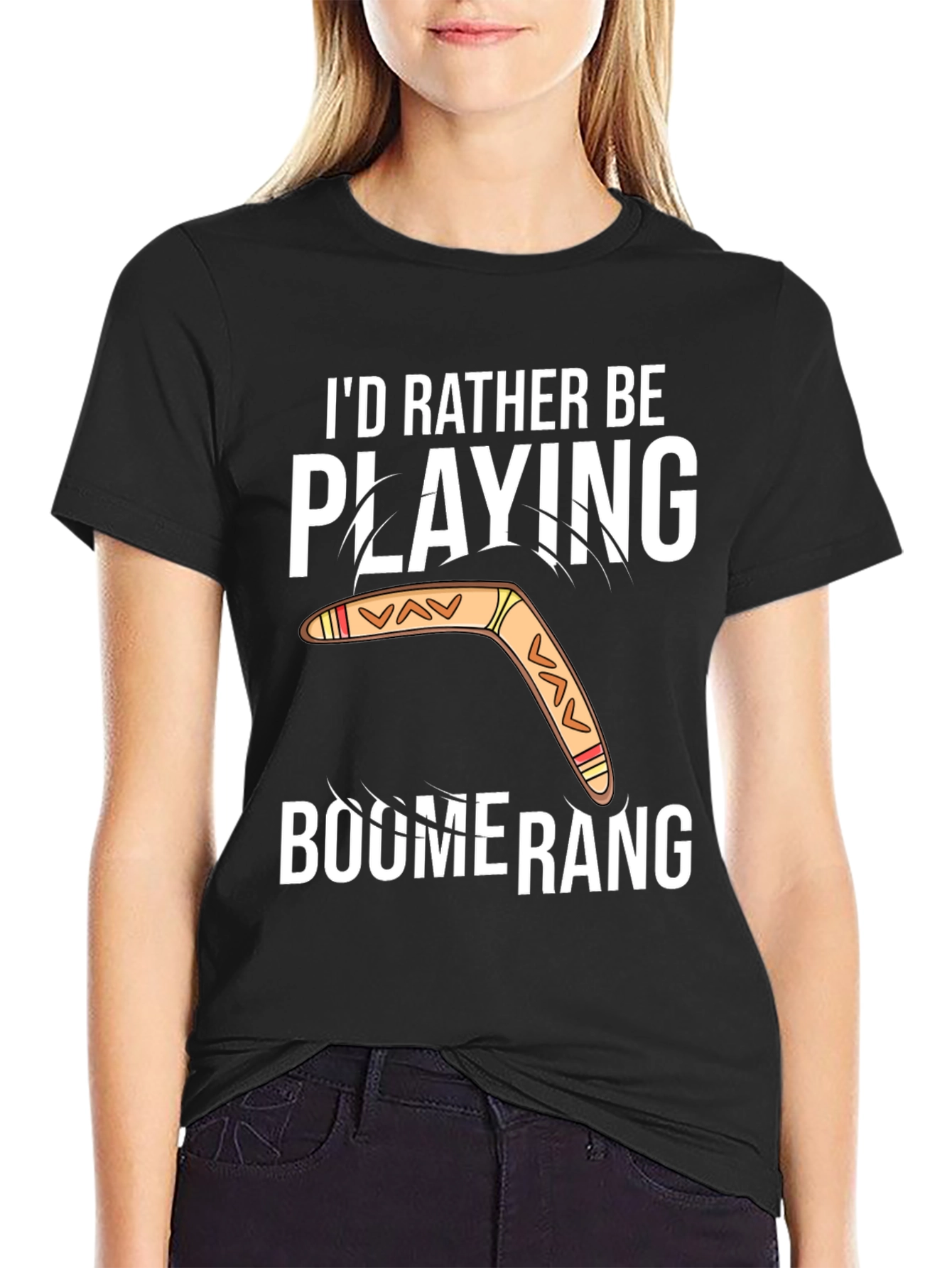 Boomerang Player Graphic T-Shirt