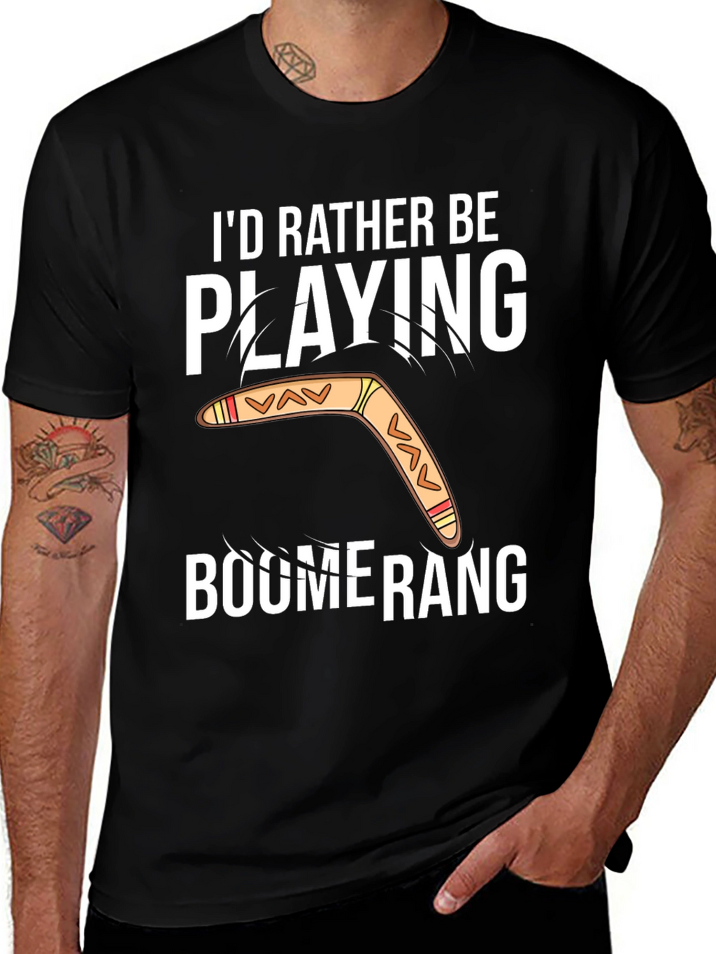 Boomerang Player Graphic T-Shirt