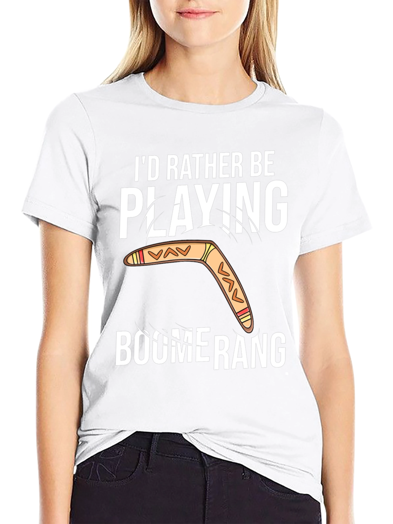 Boomerang Player Graphic T-Shirt