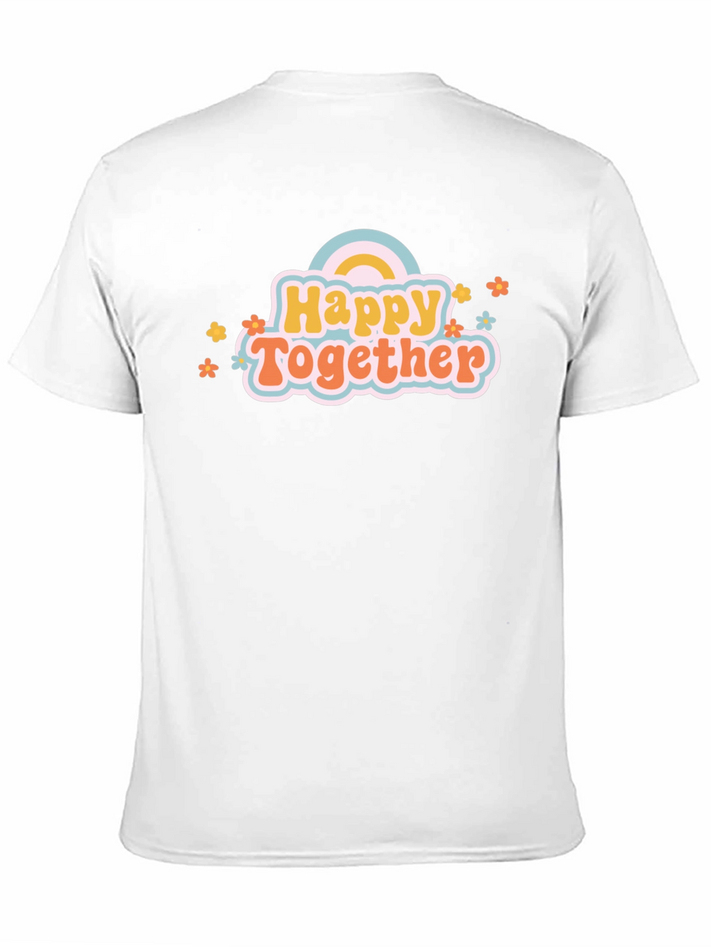 Happy Together Graphic Tee - Cute Rainbow Shirt