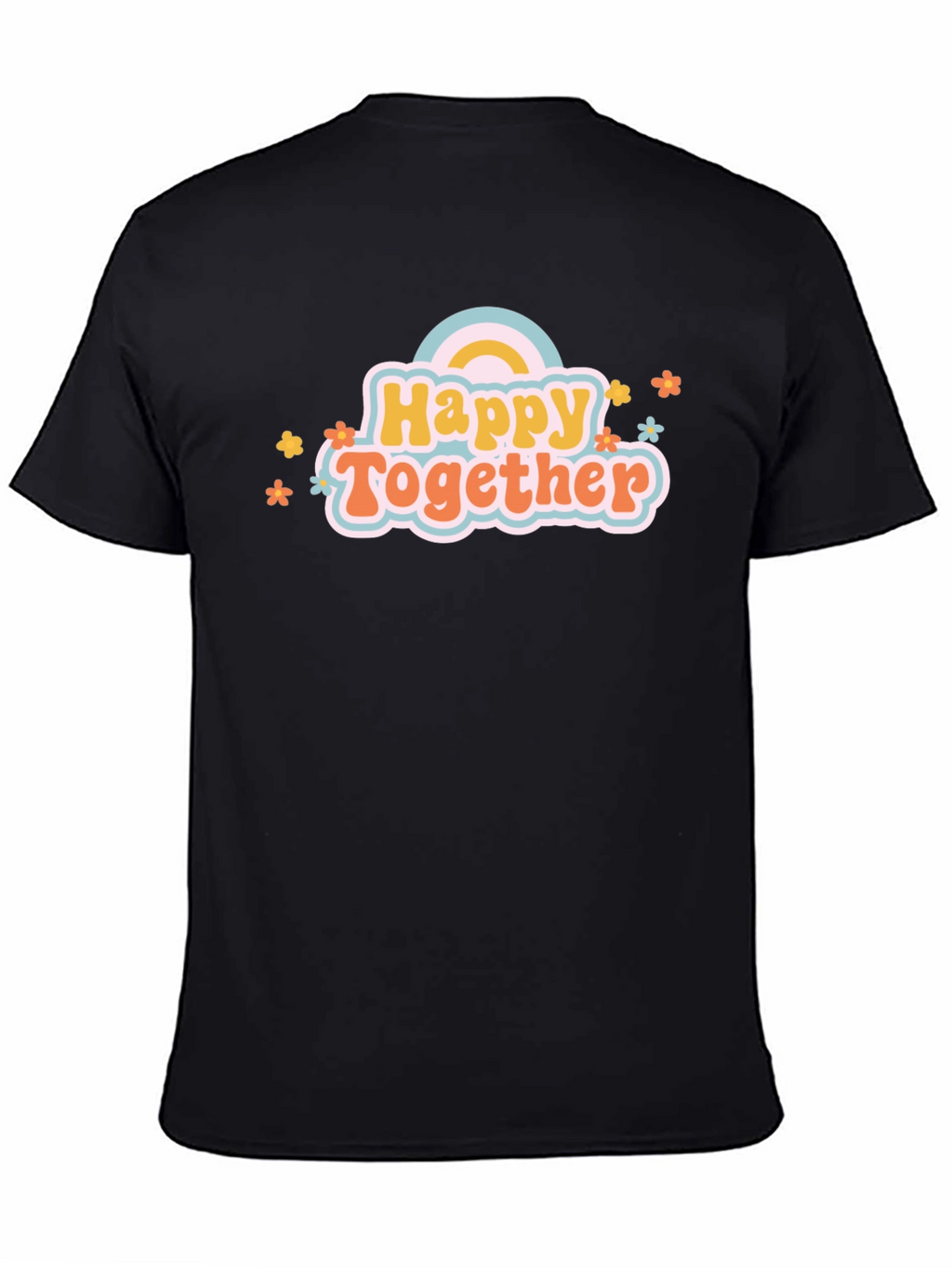 Happy Together Graphic Tee - Cute Rainbow Shirt