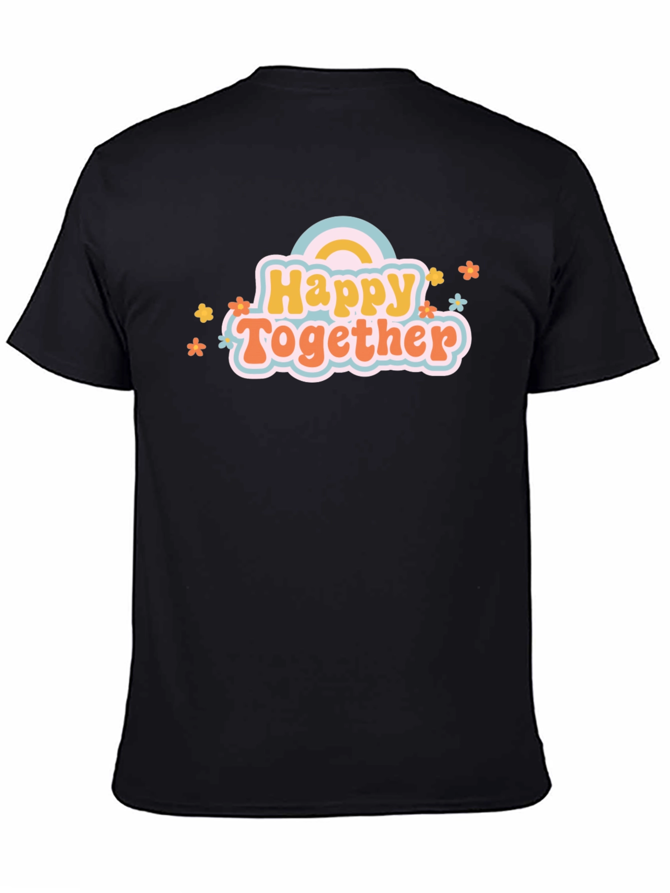 Happy Together Graphic Tee - Cute Rainbow Shirt