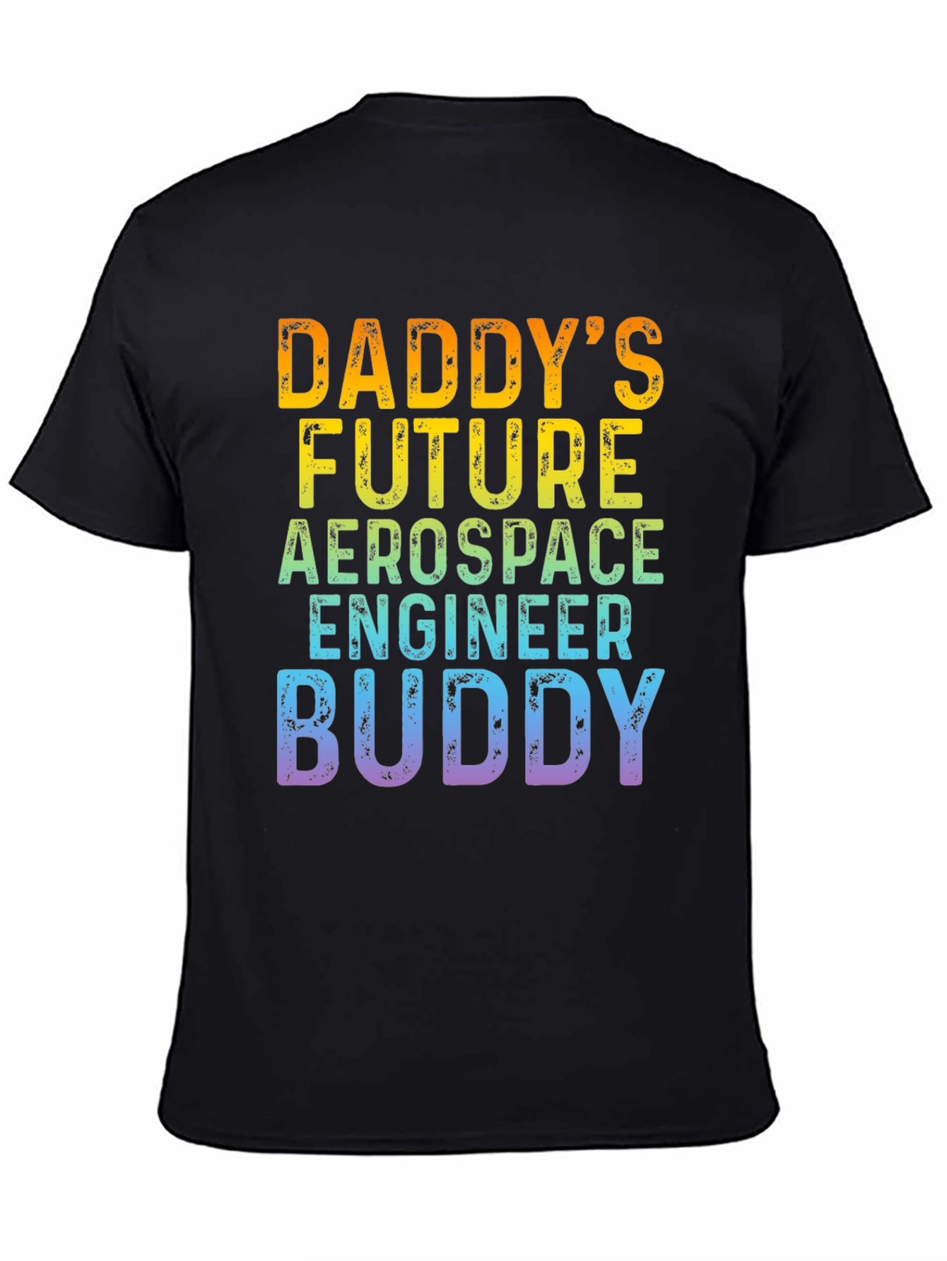 Daddys Future Aerospace Engineer Buddy Graphic Tee