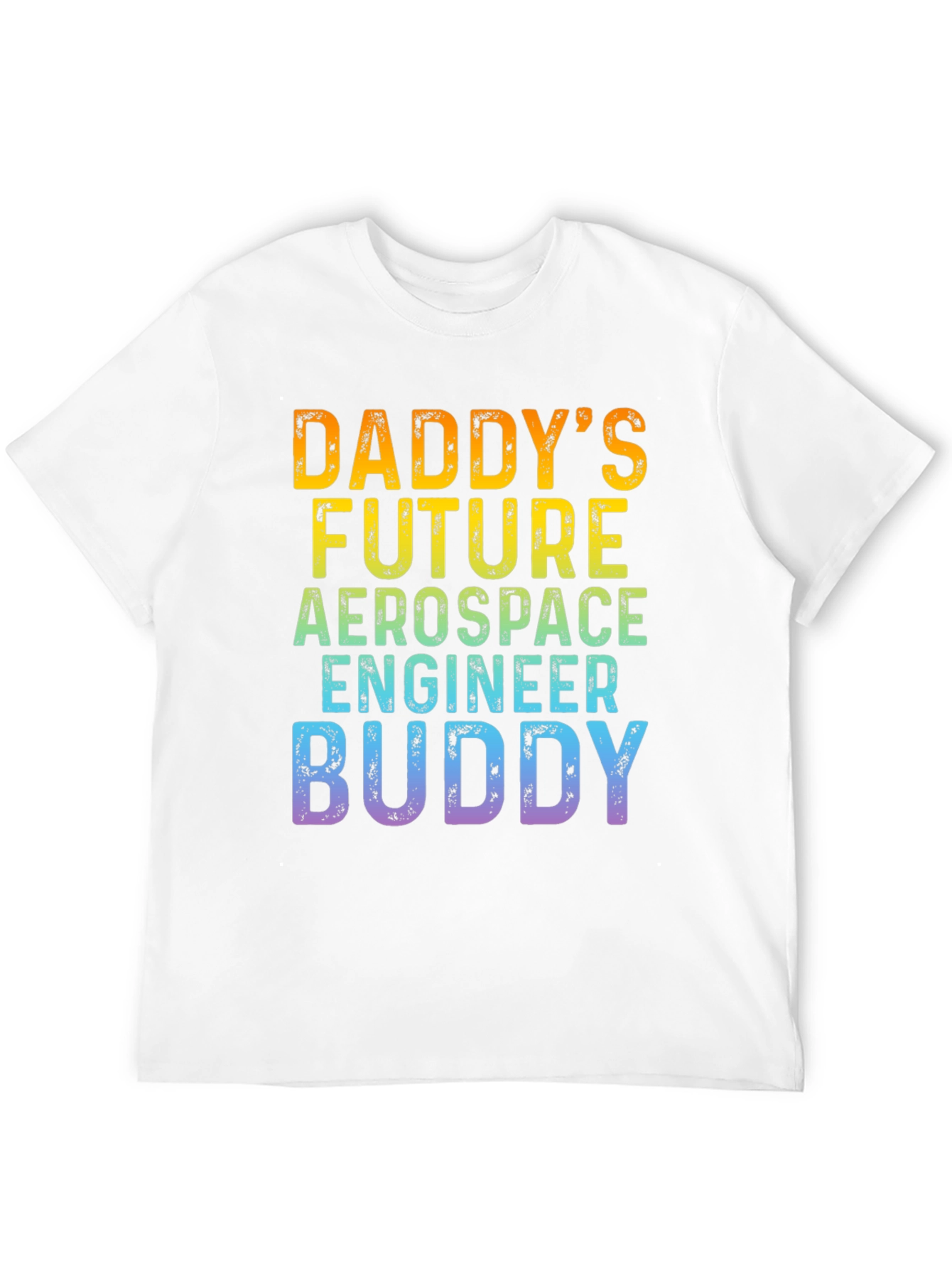 Daddys Future Aerospace Engineer Buddy Graphic Tee