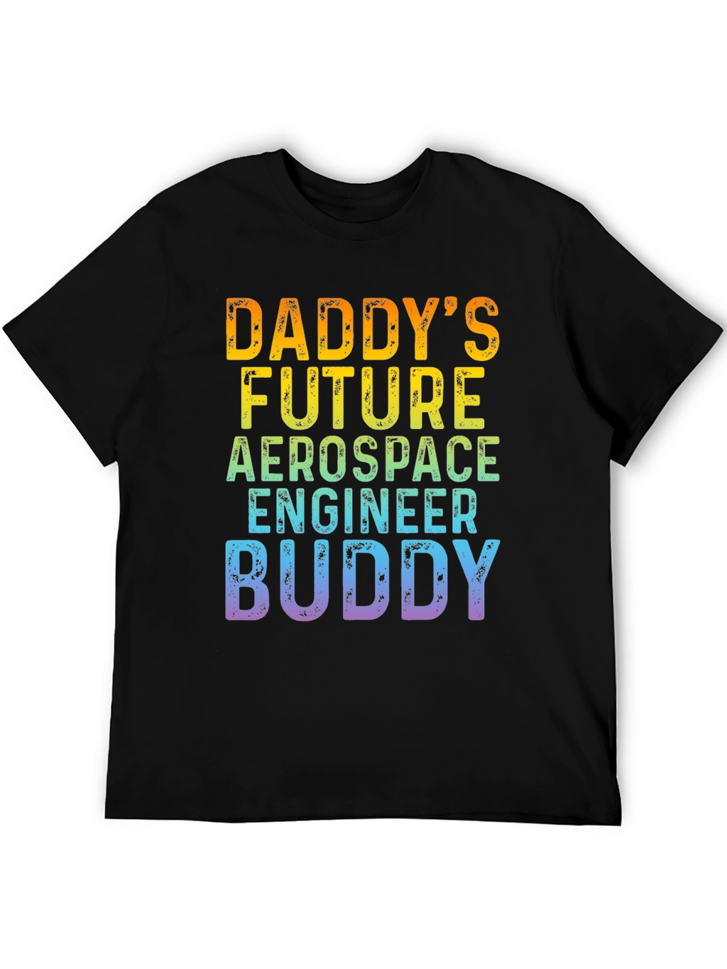 Daddys Future Aerospace Engineer Buddy Graphic Tee